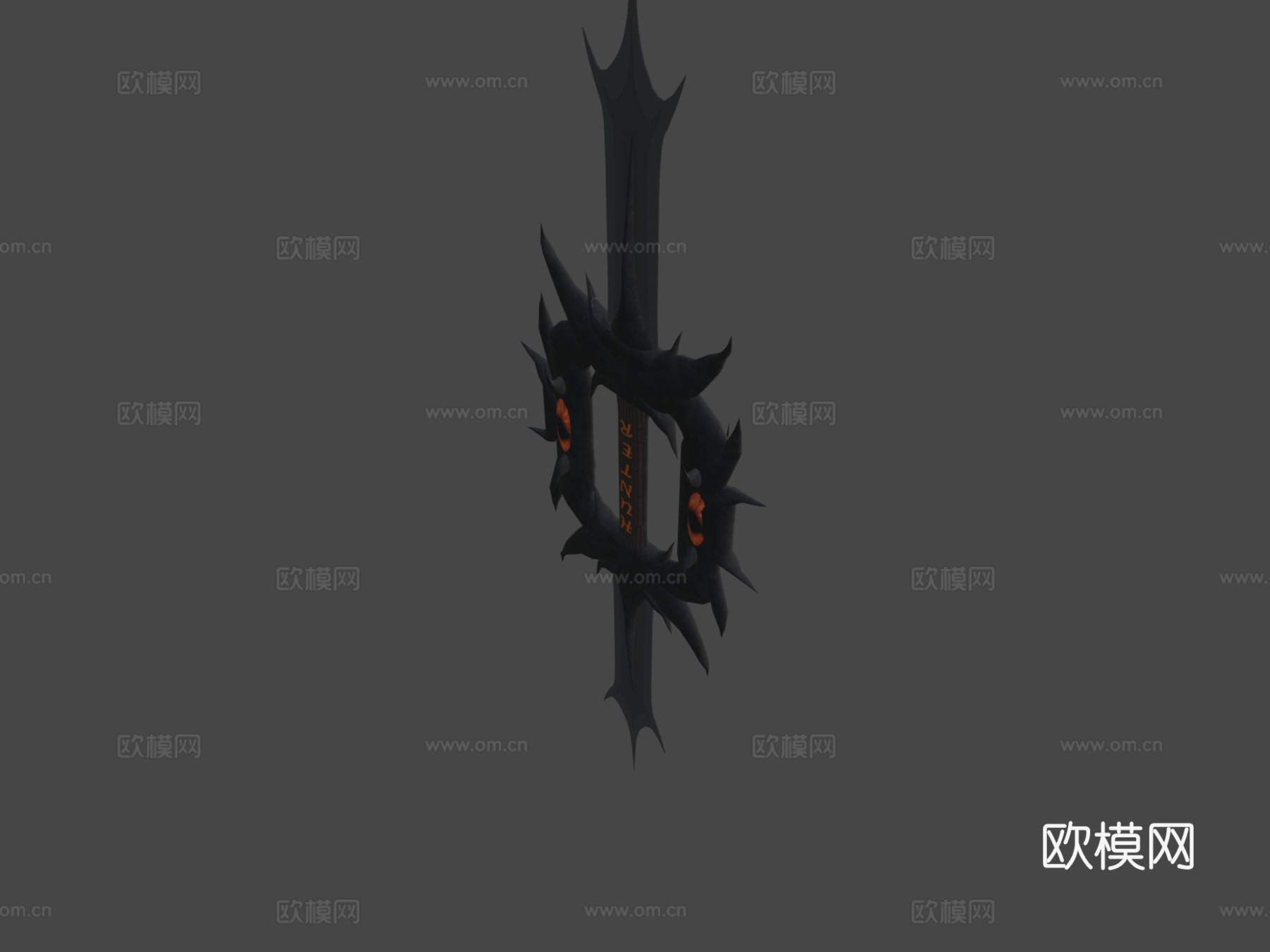 双面刃3d模型下载（渲染图5）