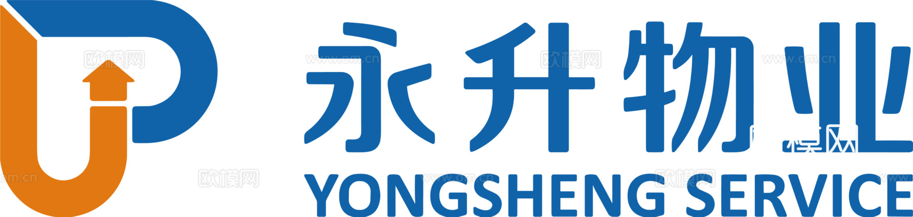 永升物业，物业管理logo