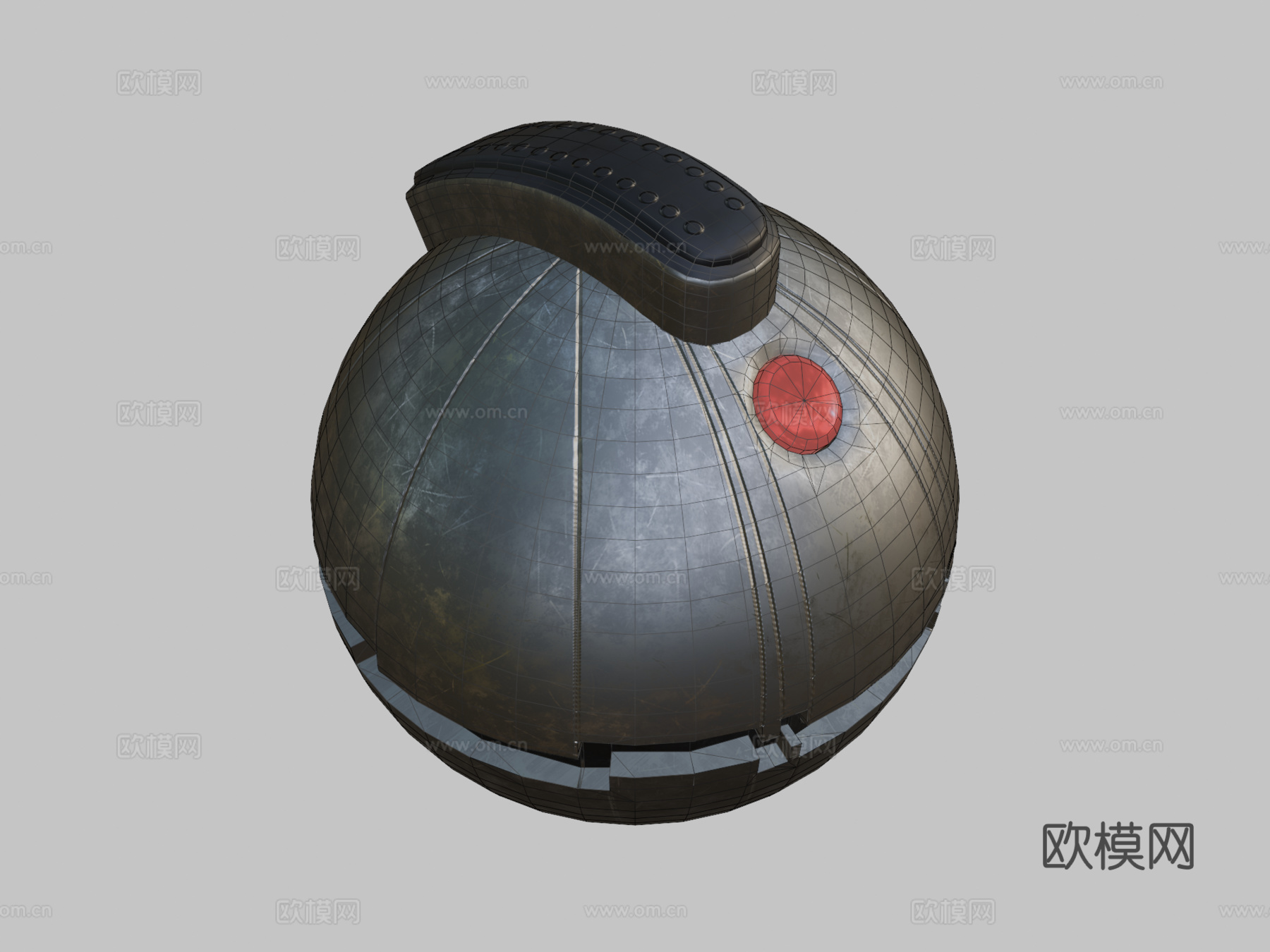 热能引爆器3d模型下载（渲染图2）