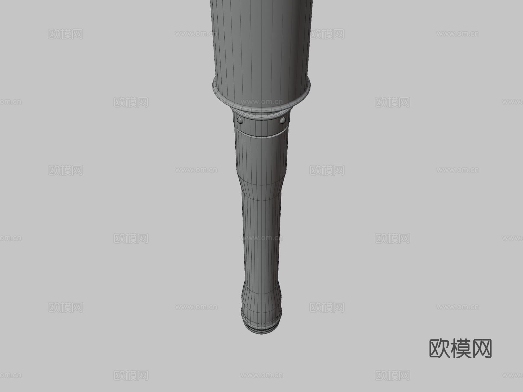 M24木柄手榴弹3d模型下载（渲染图3）
