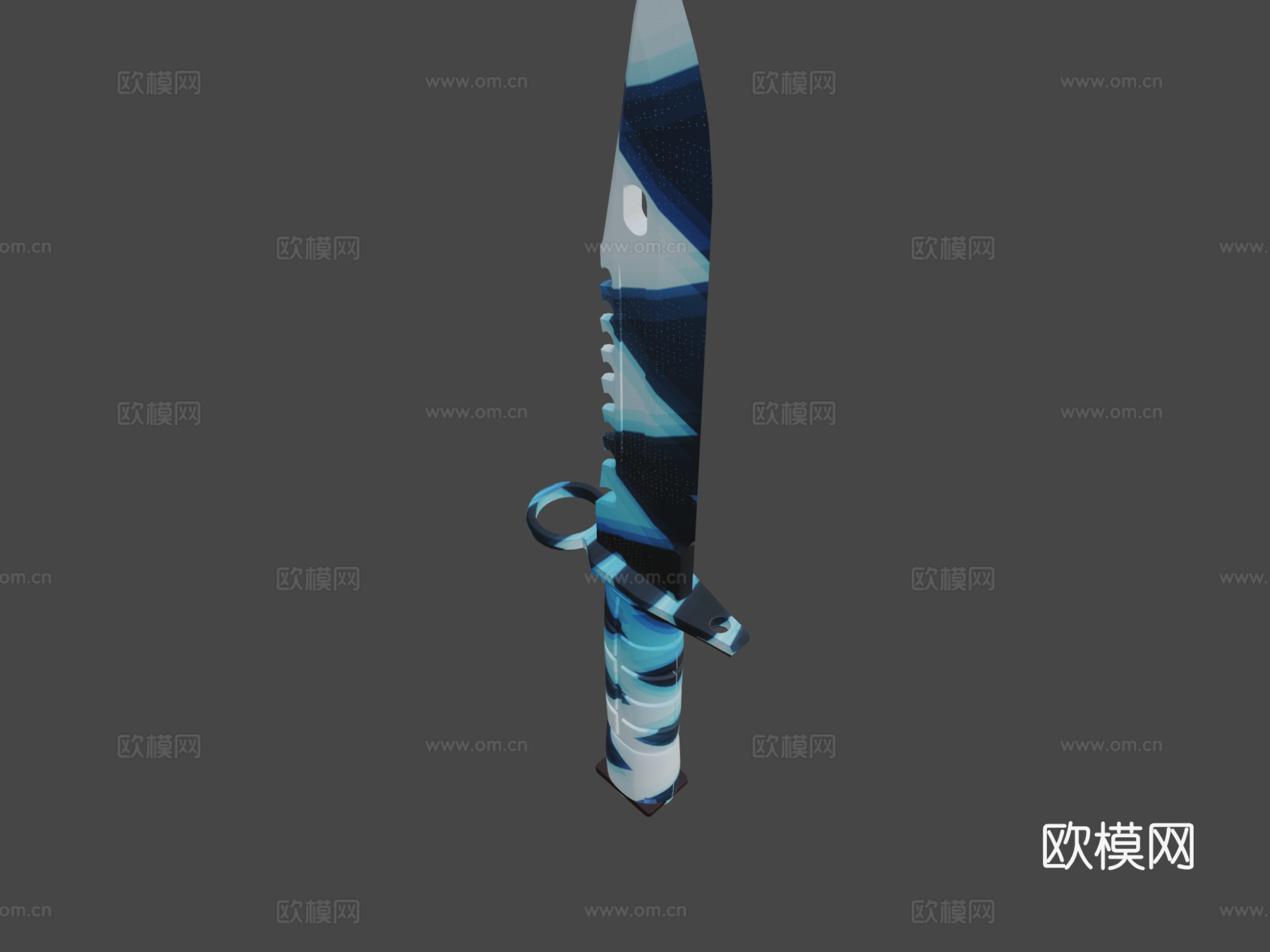 质子刺刀3d模型下载（渲染图5）