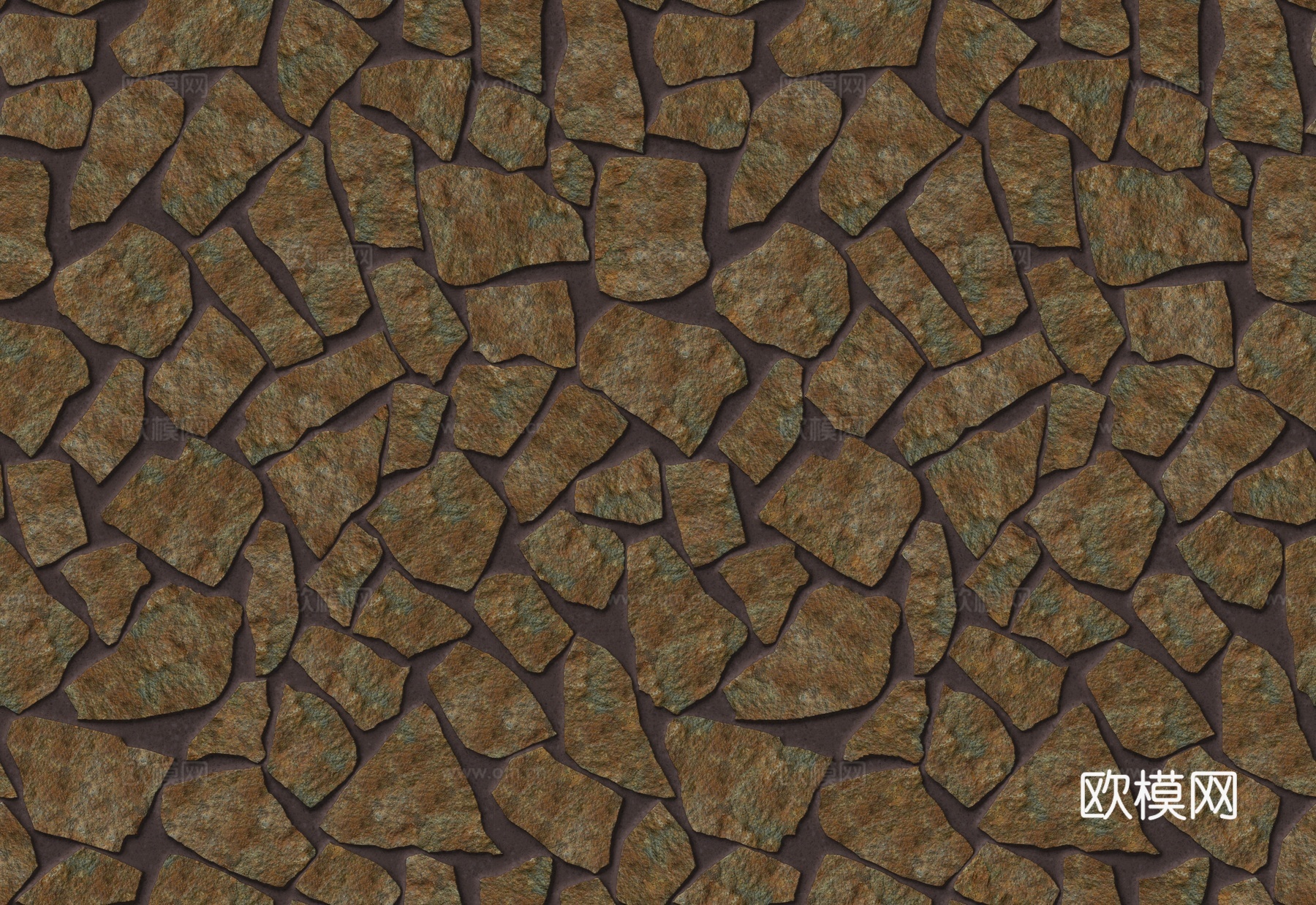 红色砂岩毛石-多边形毛石-破冰纹毛石19