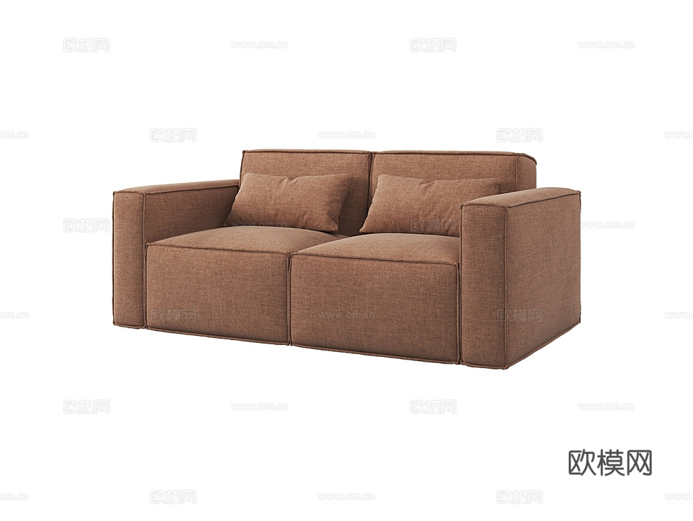 MEBELFORM 二人沙发3d模型下载（渲染图1）