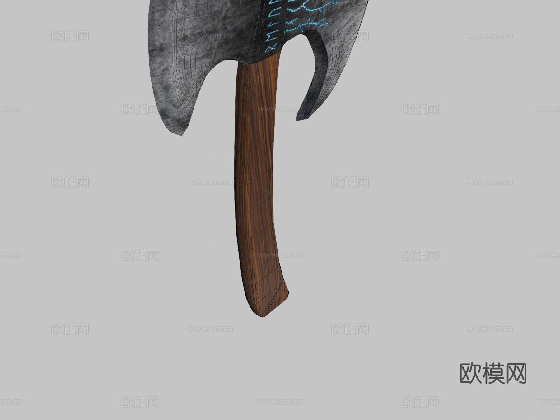 战斧投稿3d模型下载（渲染图2）