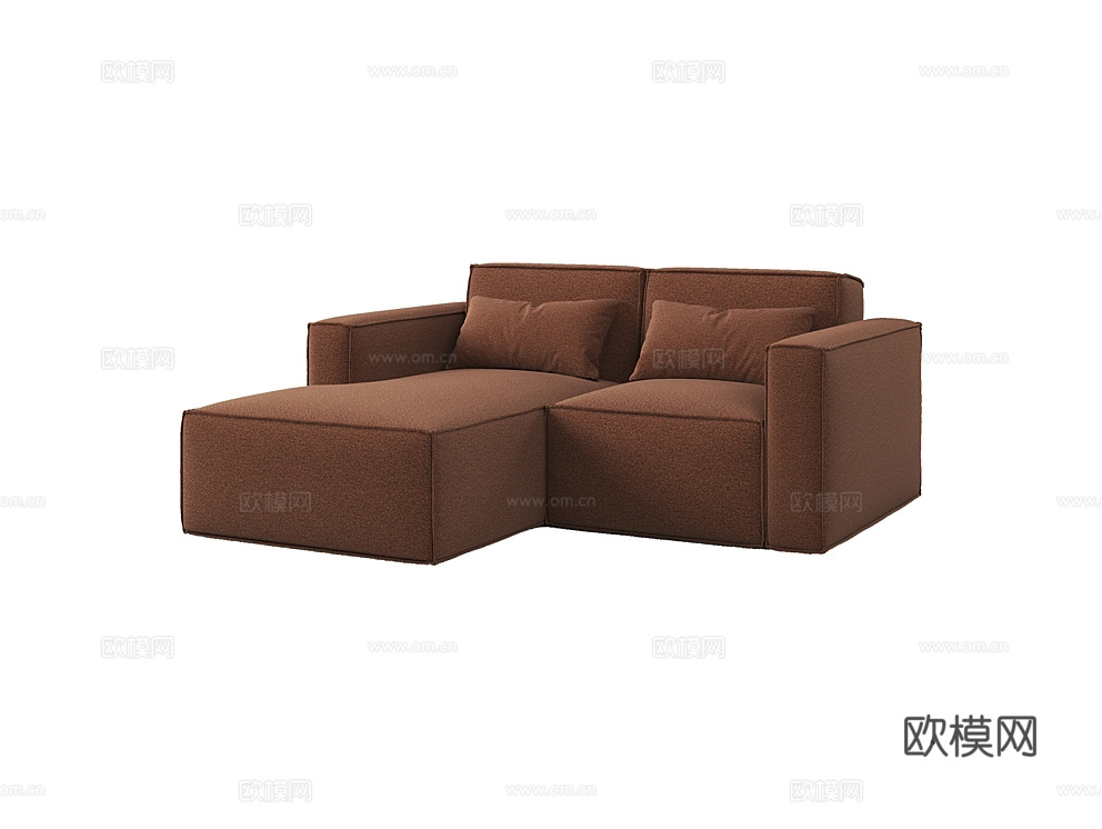 MEBELFORM 二人沙发 沙发床3d模型下载（渲染图1）