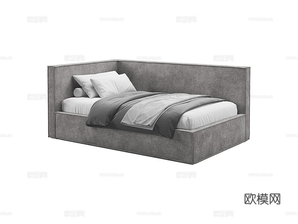 MEBELFORM 儿童床 沙发床3d模型下载（渲染图1）