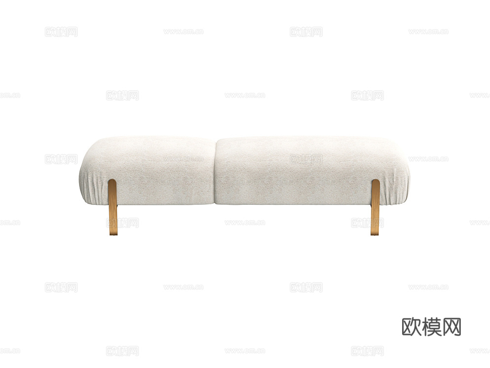 Fratelli 床尾凳3d模型下载（渲染图3）