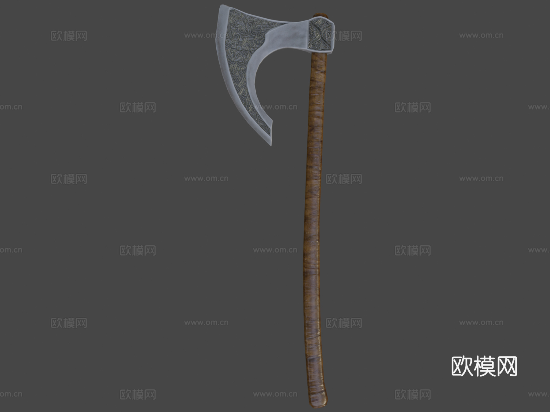 北欧斧3d模型下载（渲染图8）