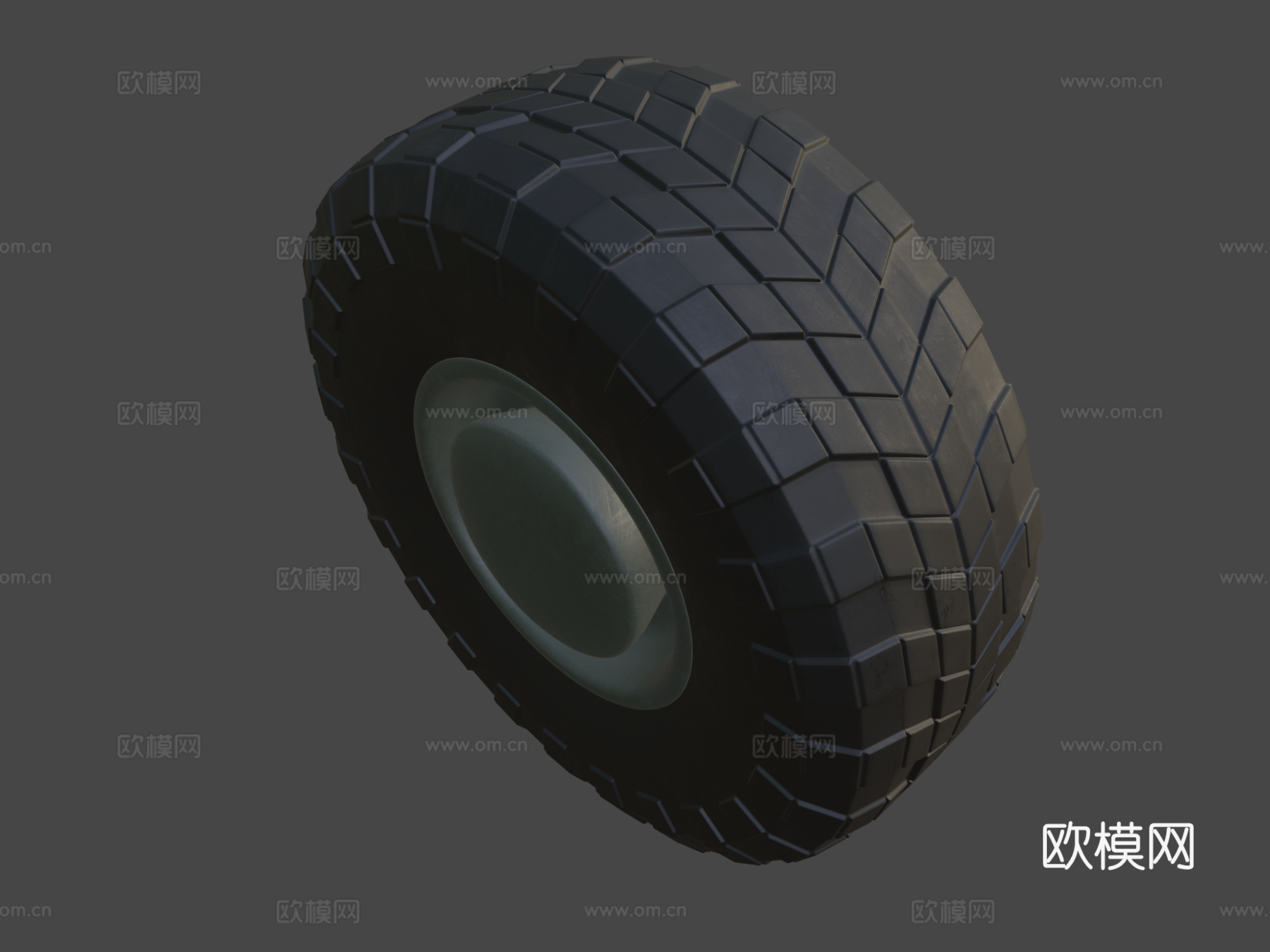 BTR70车轮3d模型下载（渲染图6）