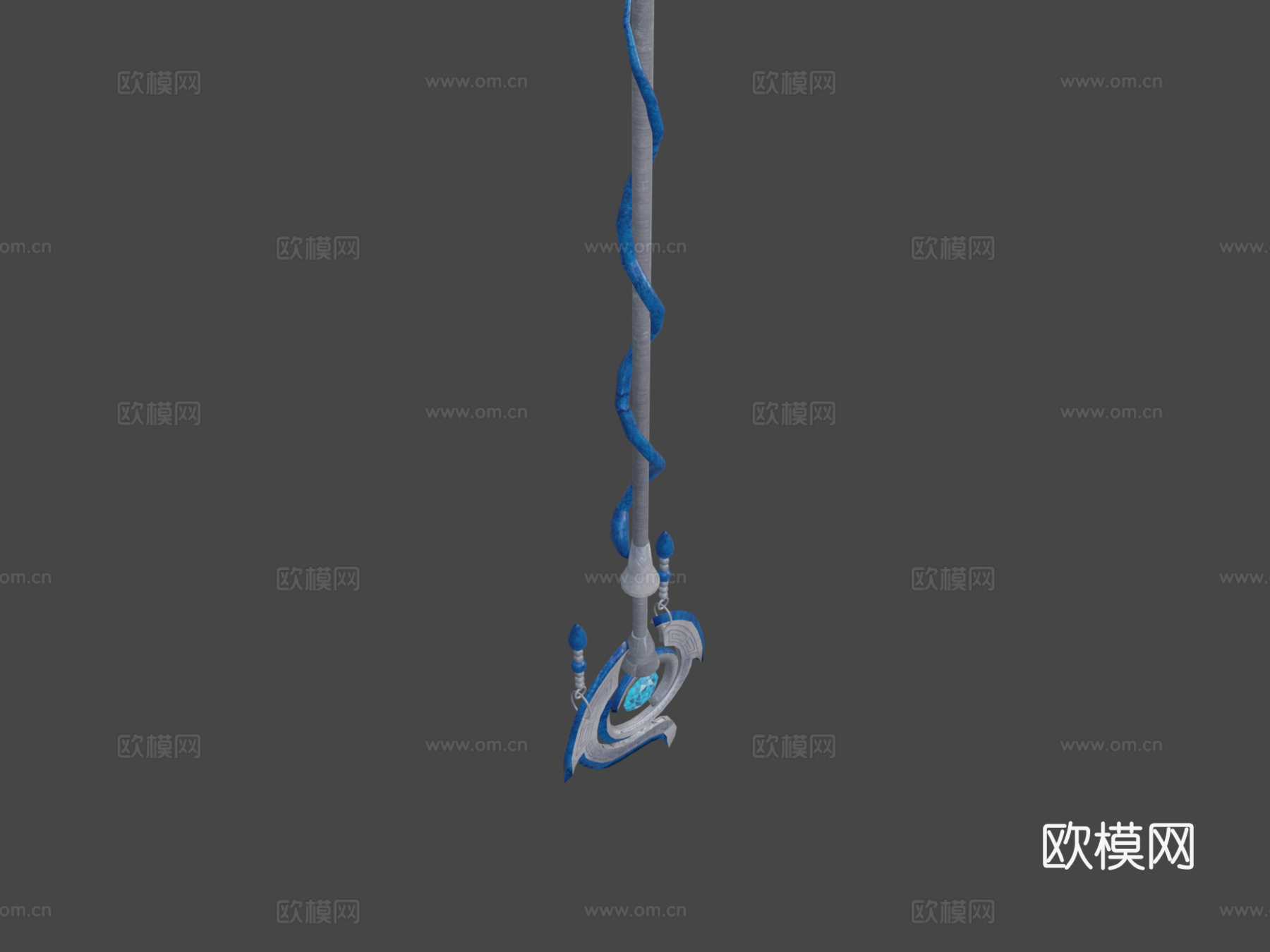 魔法师之杖3d模型下载（渲染图8）