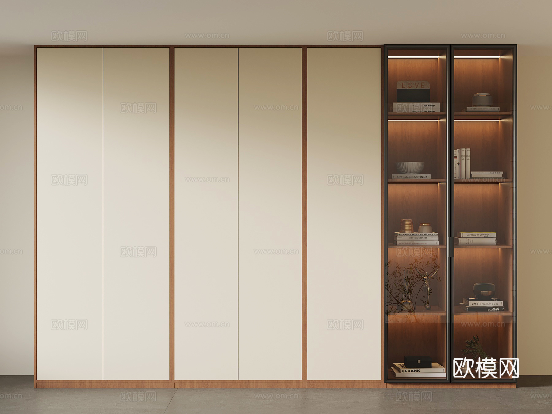 中古衣柜su模型