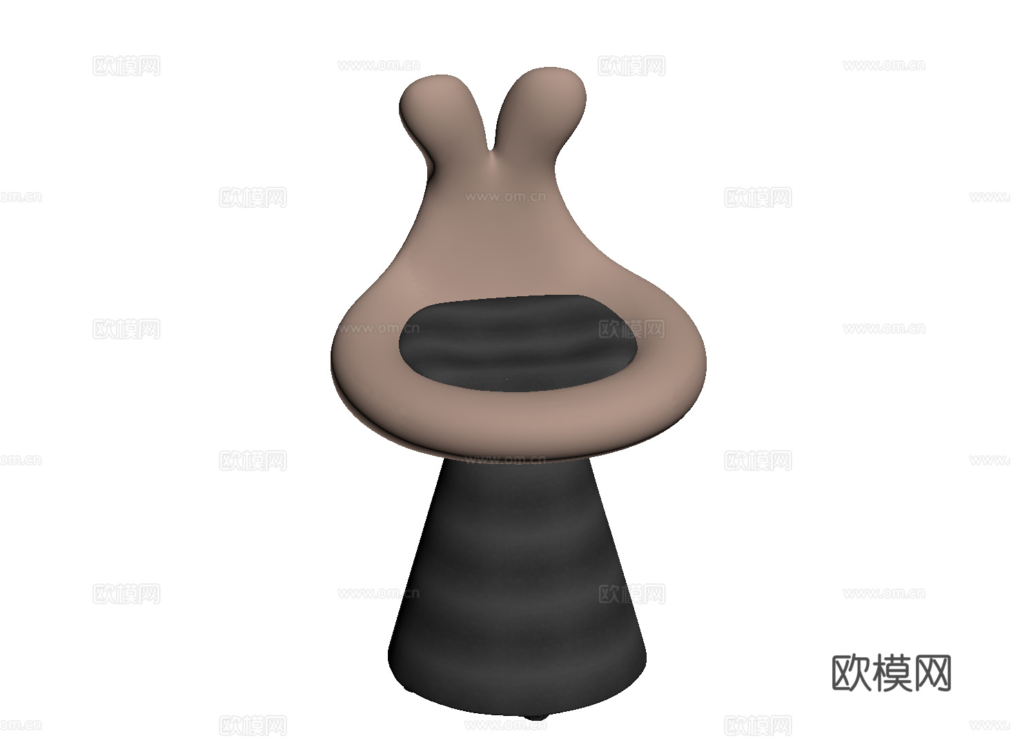 现代沙发凳 凳子 化妆凳 梳妆凳su模型