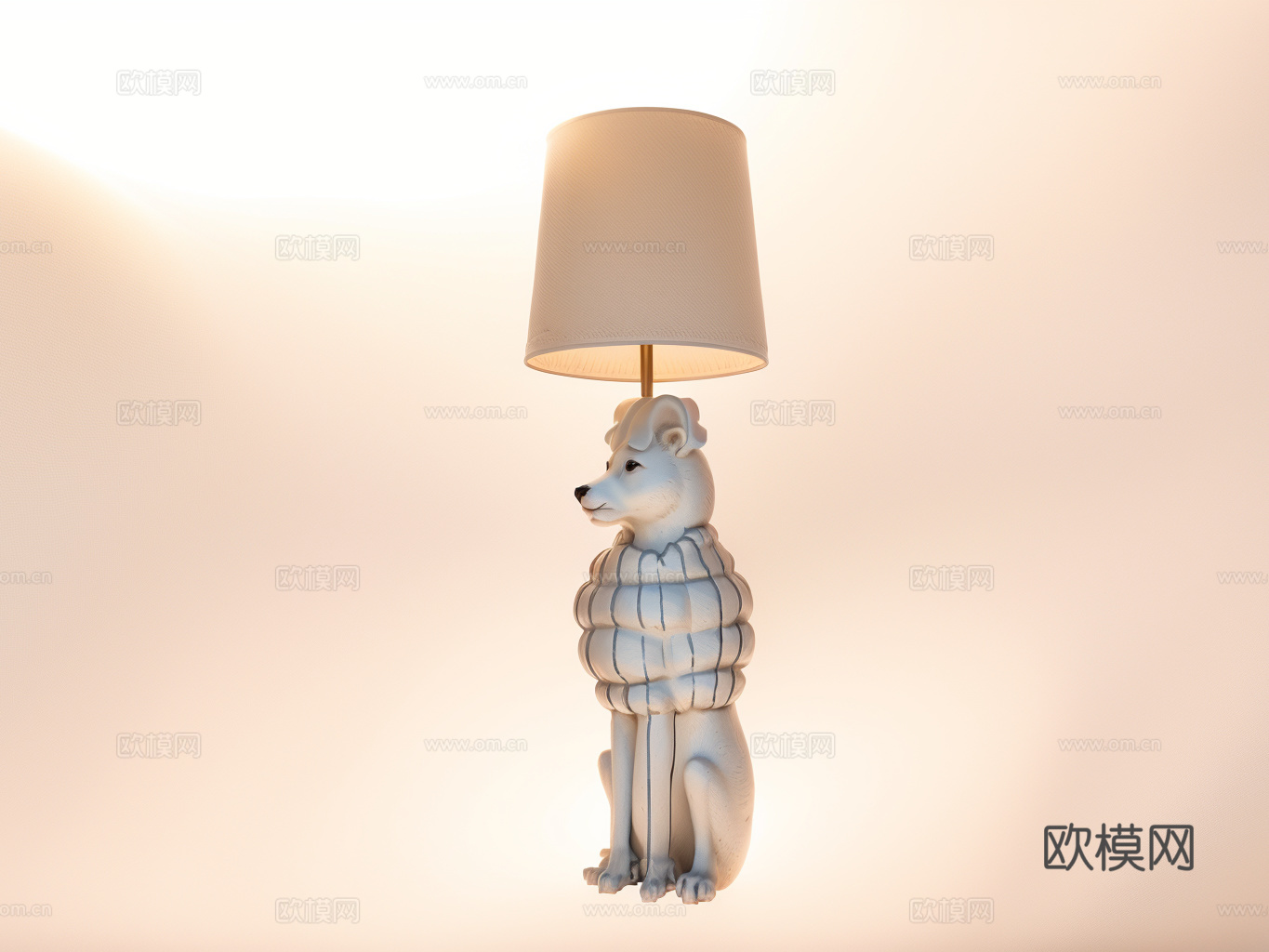 家居饰品灯具器材小品su模型