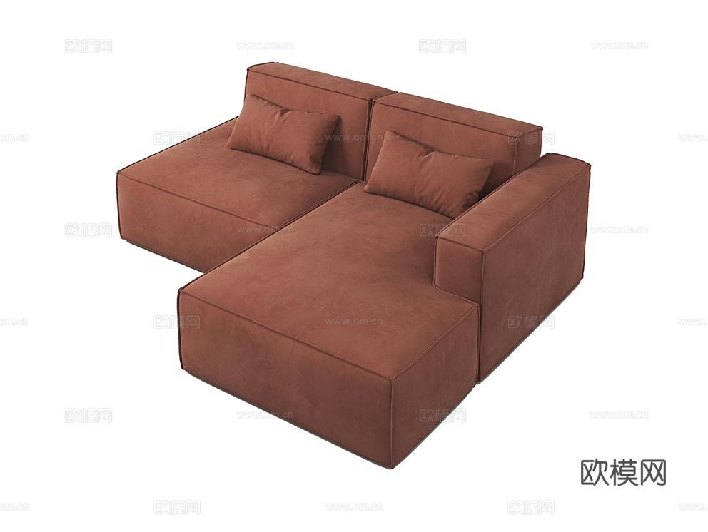 MEBELFORM 二人沙发 沙发床3d模型下载（渲染图4）
