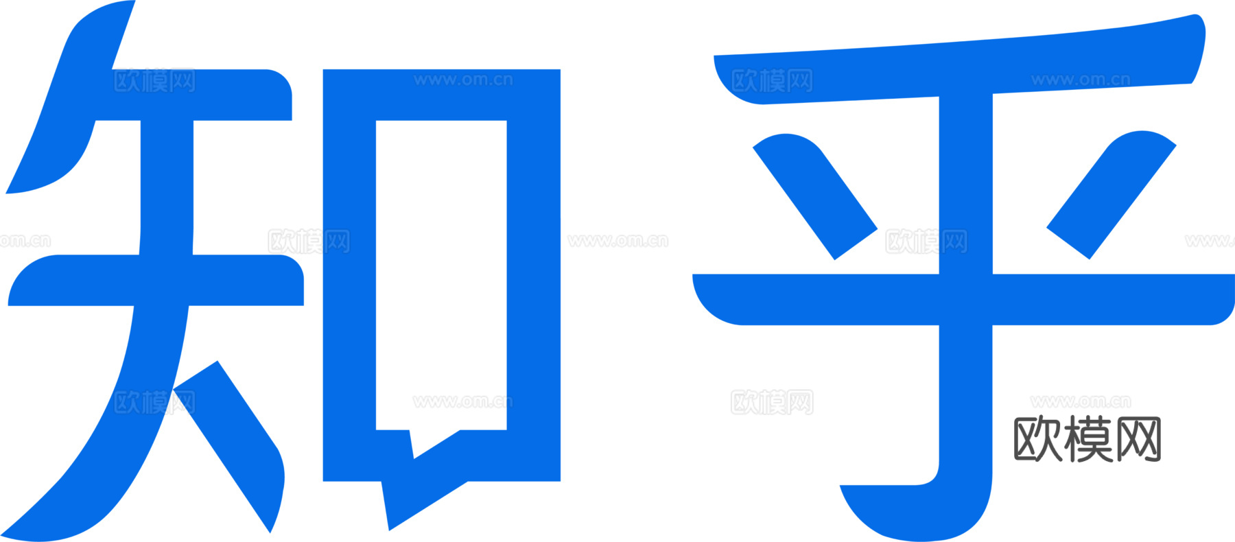 知乎，社交平台logo