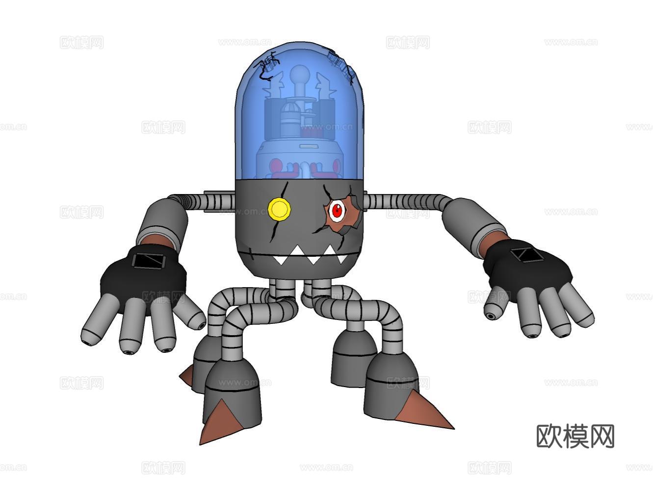 家居饰品灯具器材小品su模型