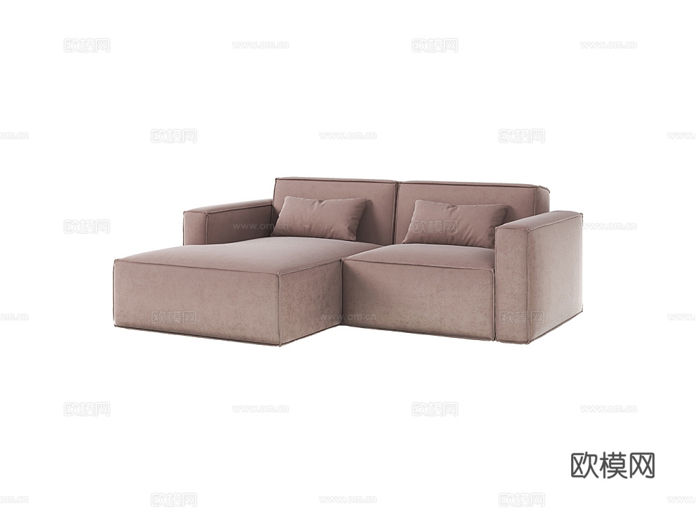 MEBELFORM 双人沙发 沙发床3d模型下载（渲染图1）