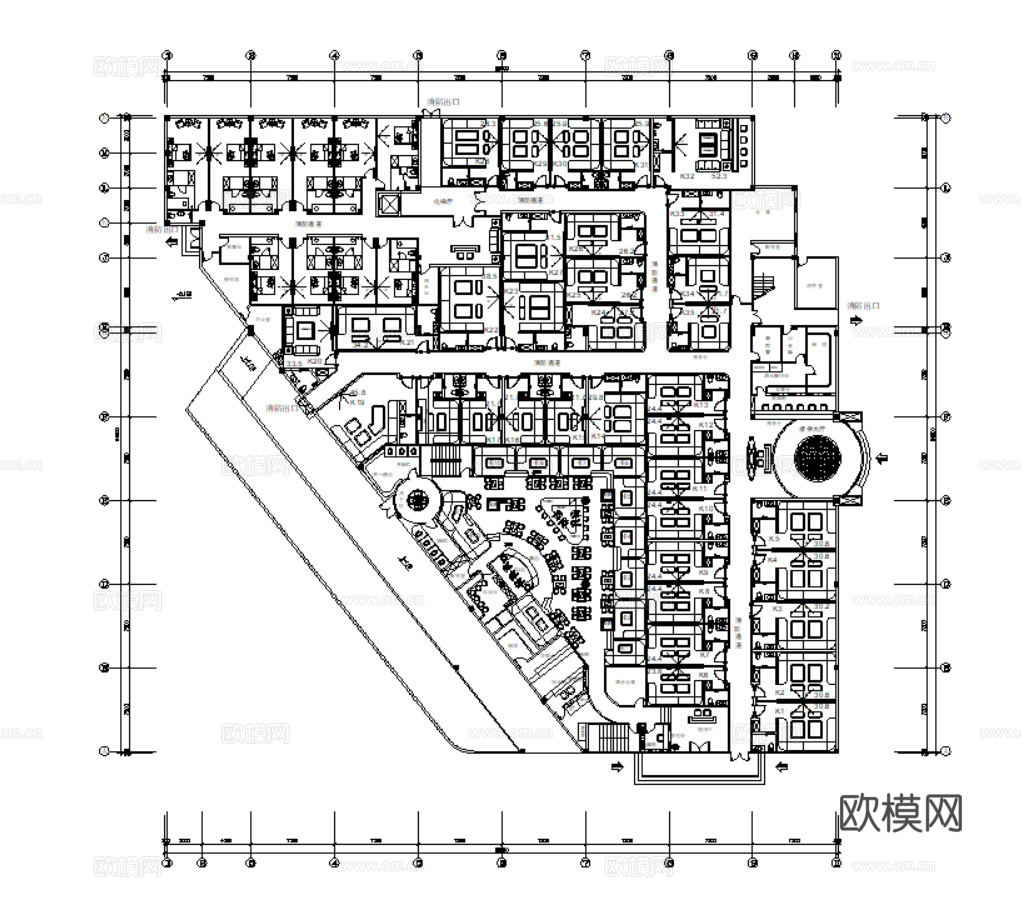 11套KTV娱乐空间室内CAD施工图最新整理合集cad施工图