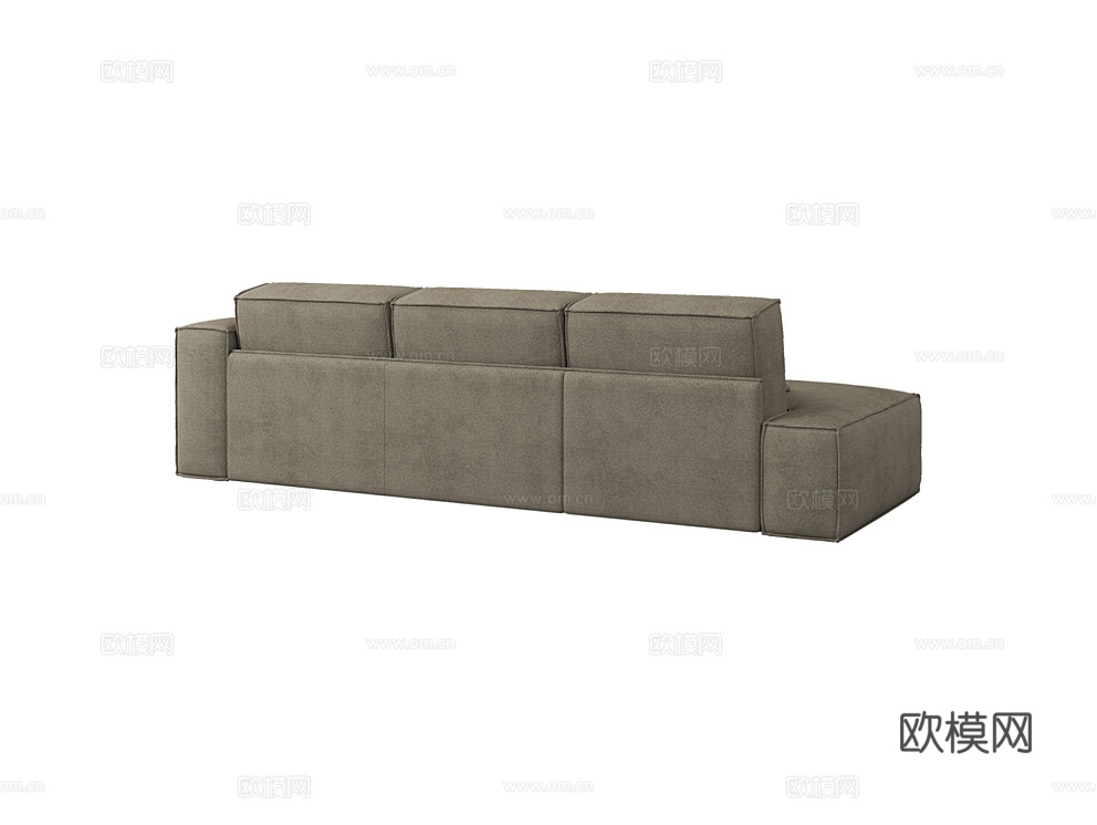 MEBELFORM 三人沙发 沙发床3d模型下载（渲染图3）