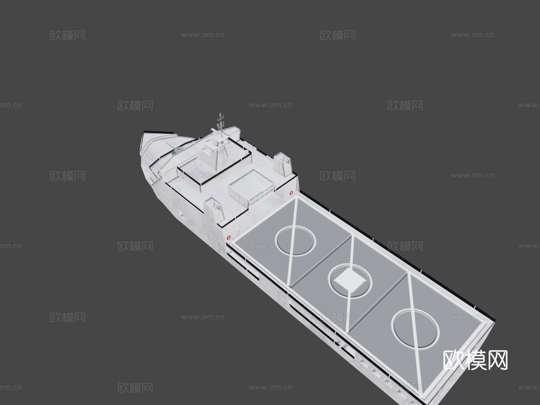 班达亚齐船3d模型下载（渲染图5）