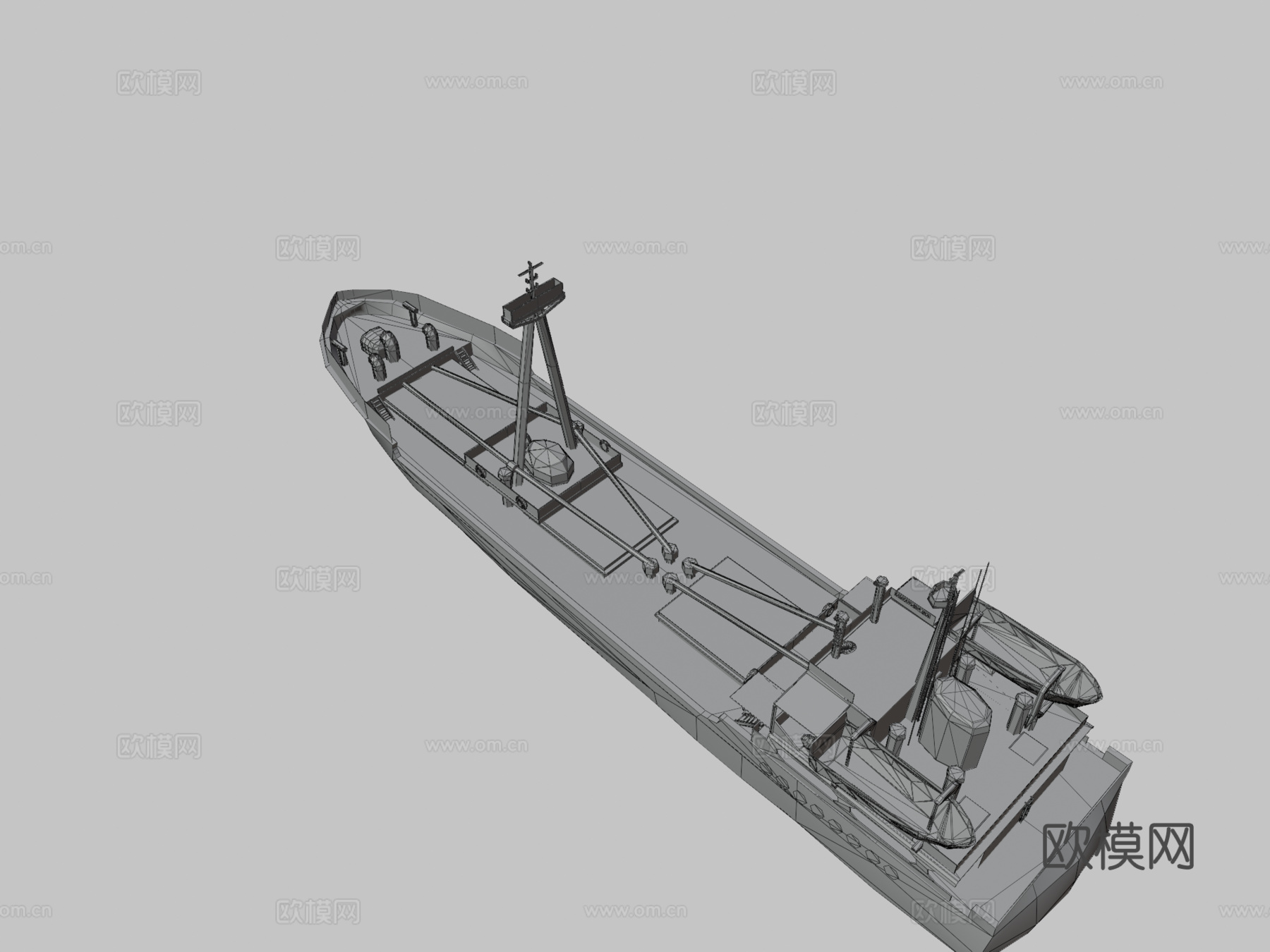 WAIGEO船3d模型下载（渲染图3）