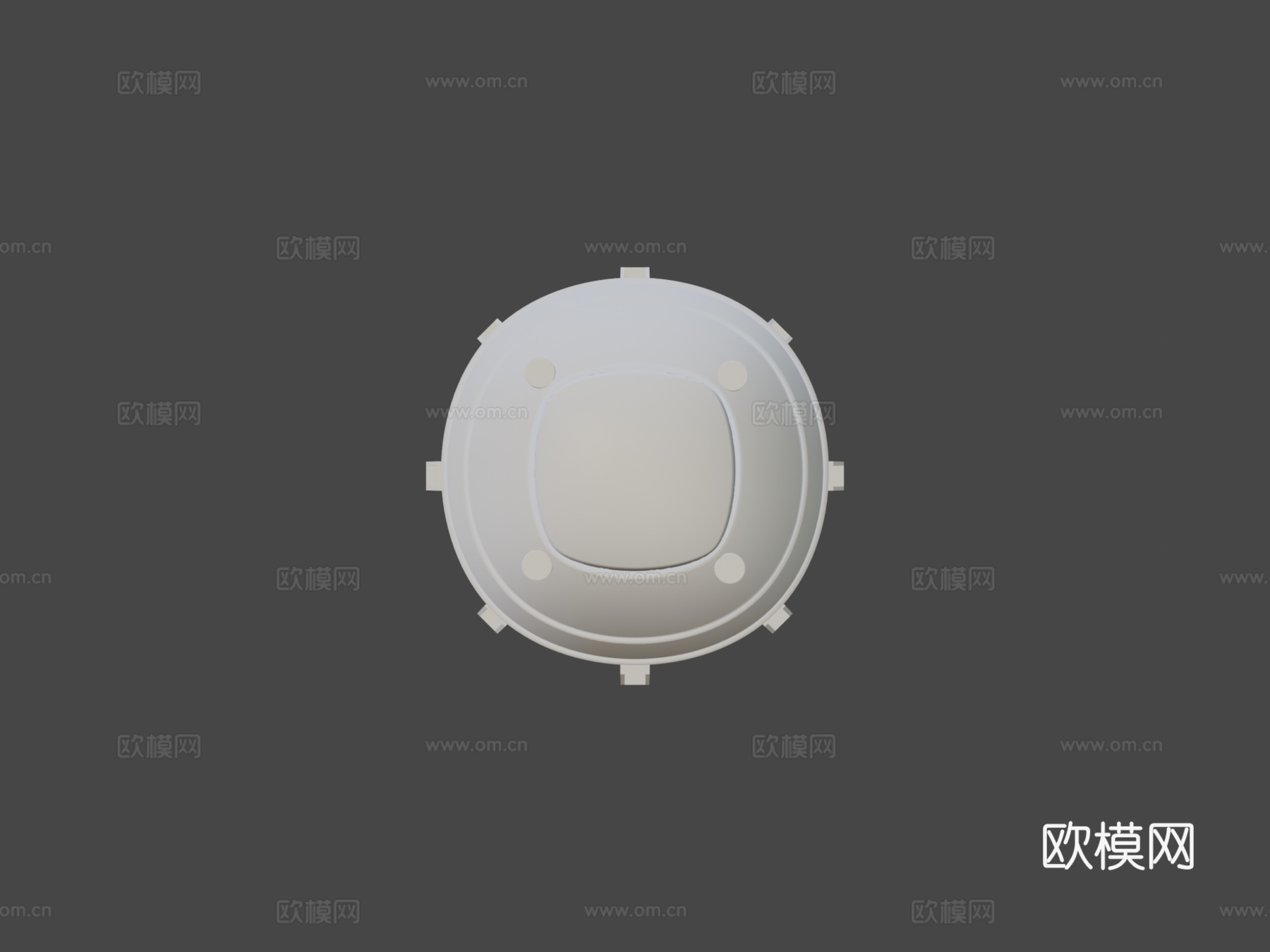 核弹胖子3d模型下载（渲染图6）