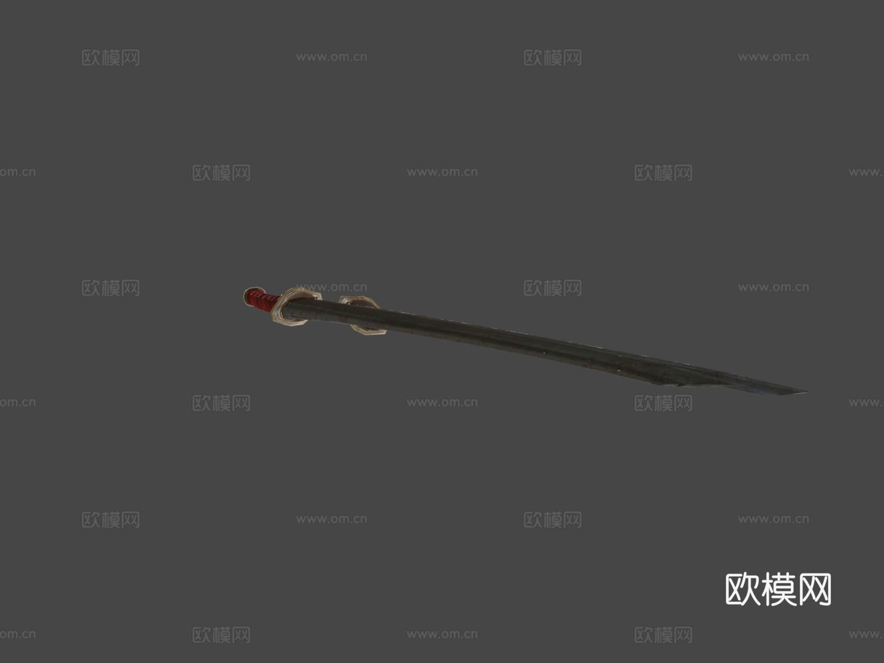 死亡猎人双刃第三级3d模型下载（渲染图1）