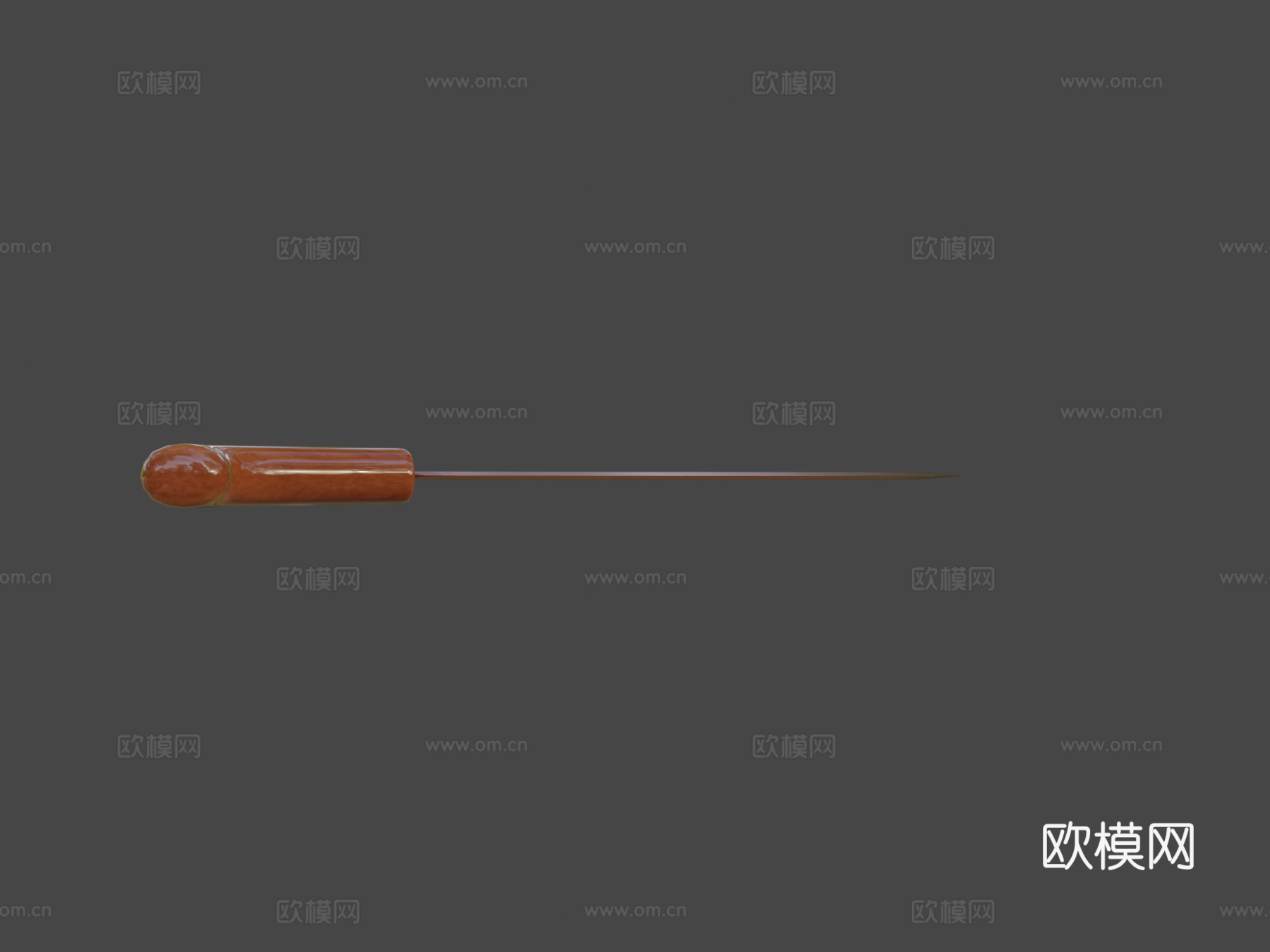 戈洛克砍刀3d模型下载（渲染图5）