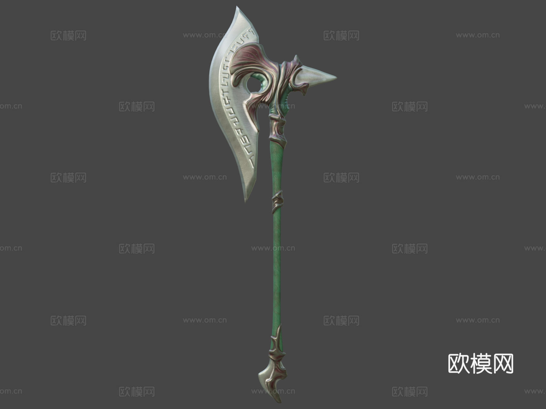 战斧3d模型下载（渲染图6）