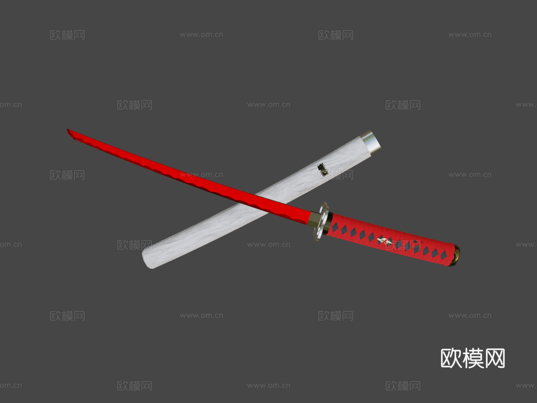 武士刀v.23d模型下载（渲染图7）