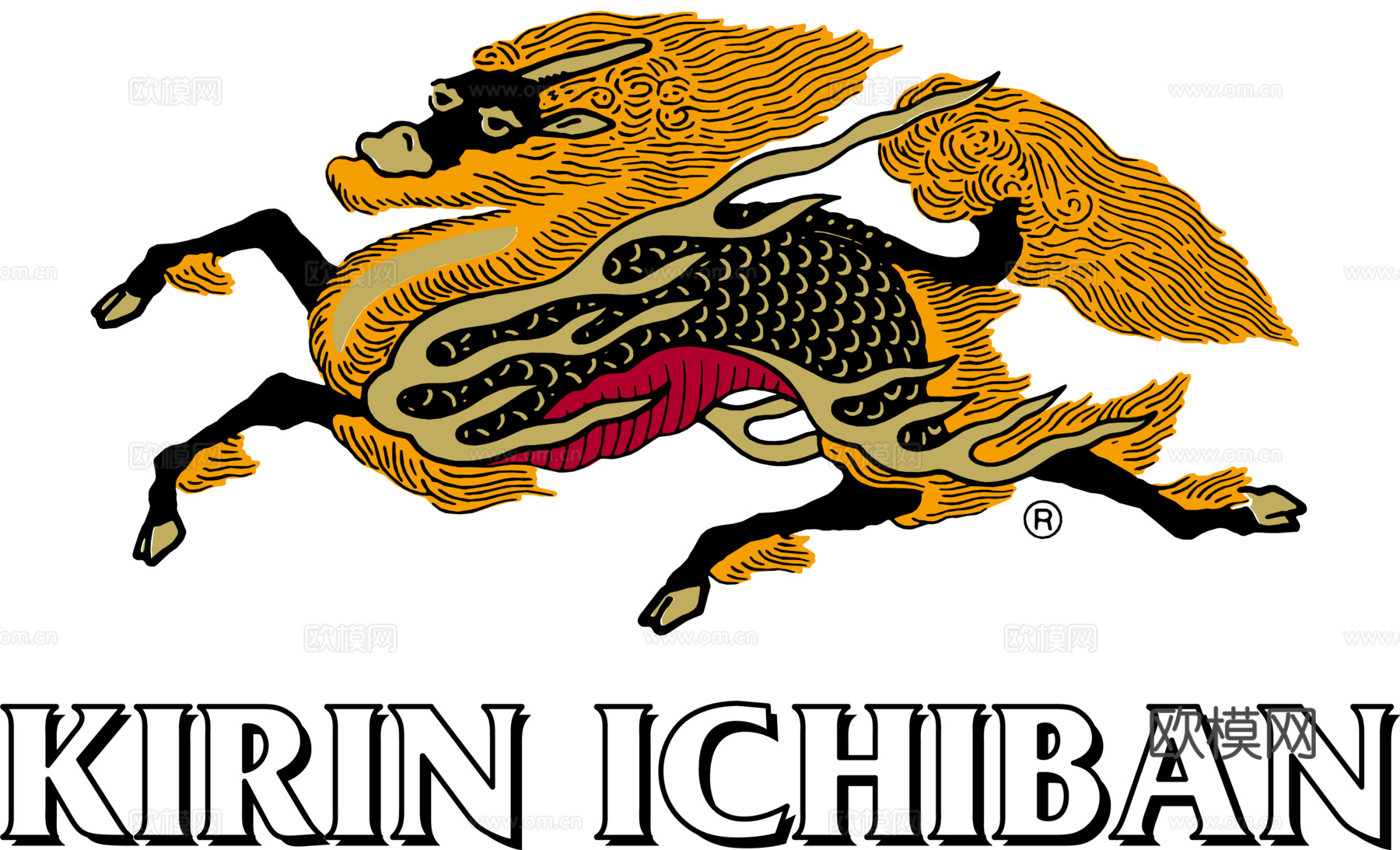 麒麟啤酒2，啤酒品牌logo