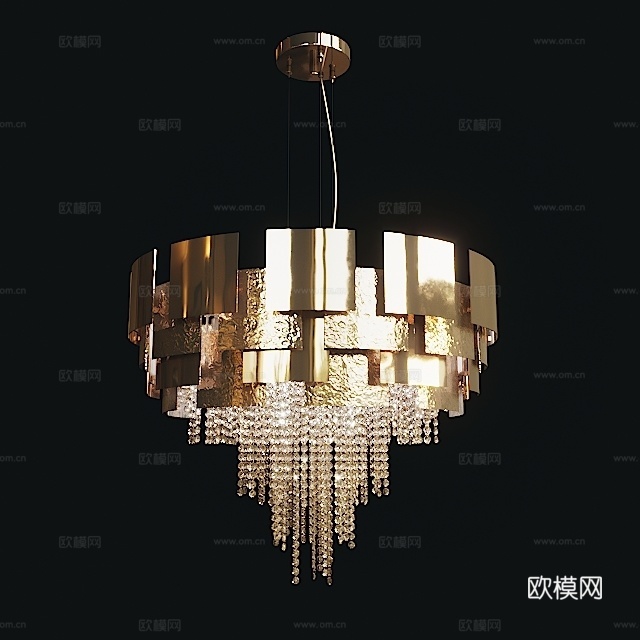 Castro - Mondrian 悬挂灯3d模型下载