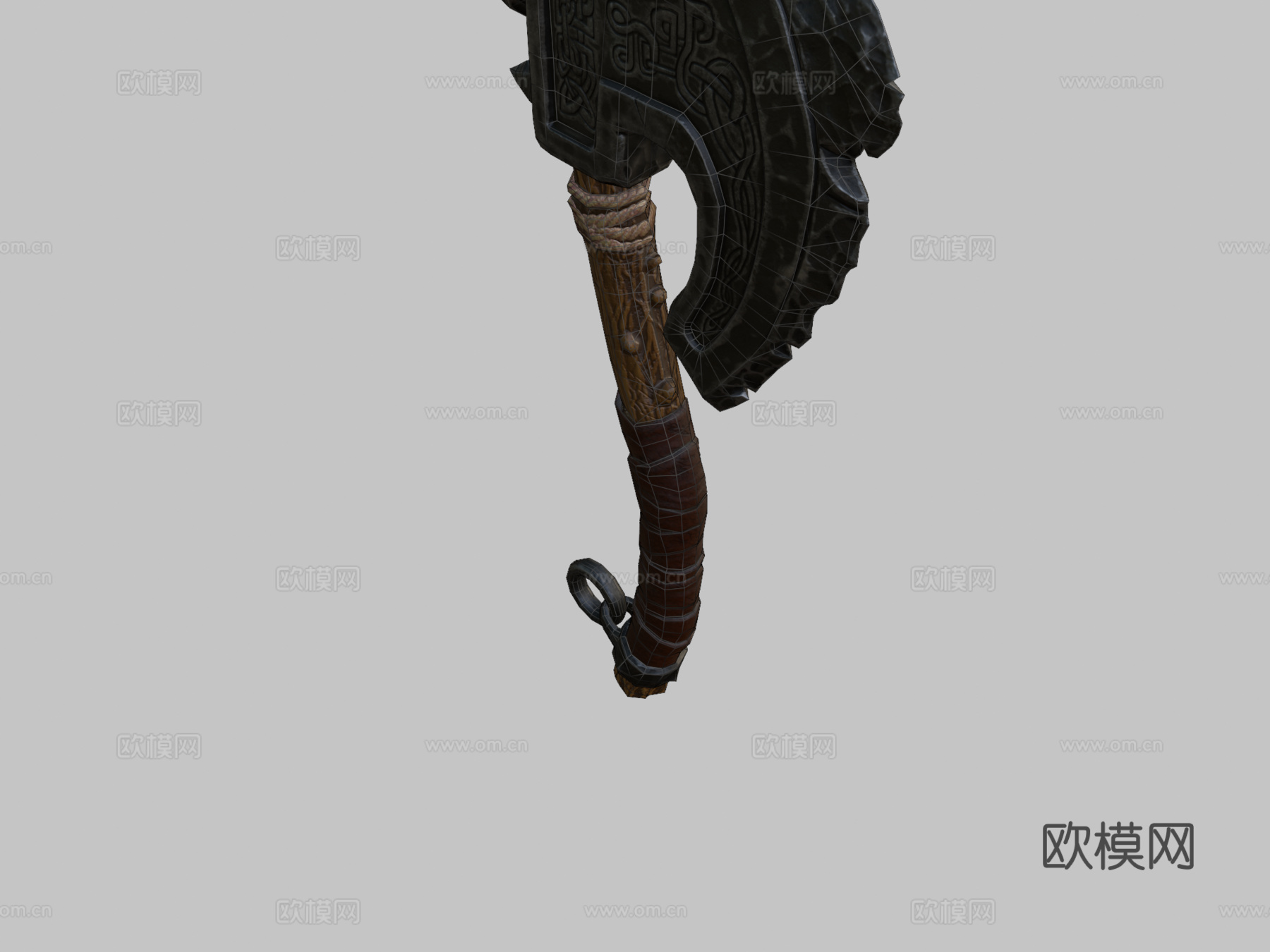 战斧3d模型下载（渲染图2）