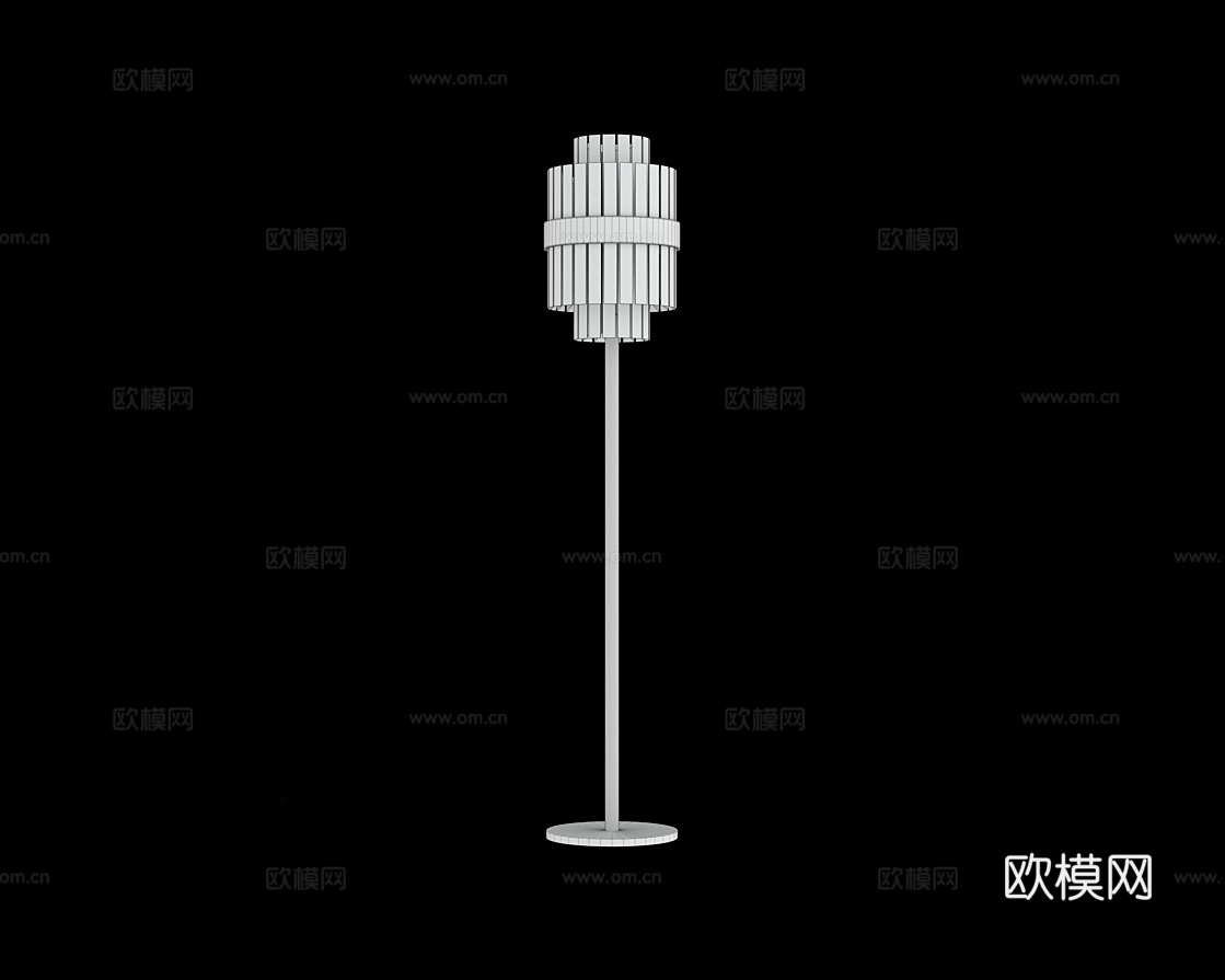 Cloyd 落地灯3d模型下载（渲染图3）
