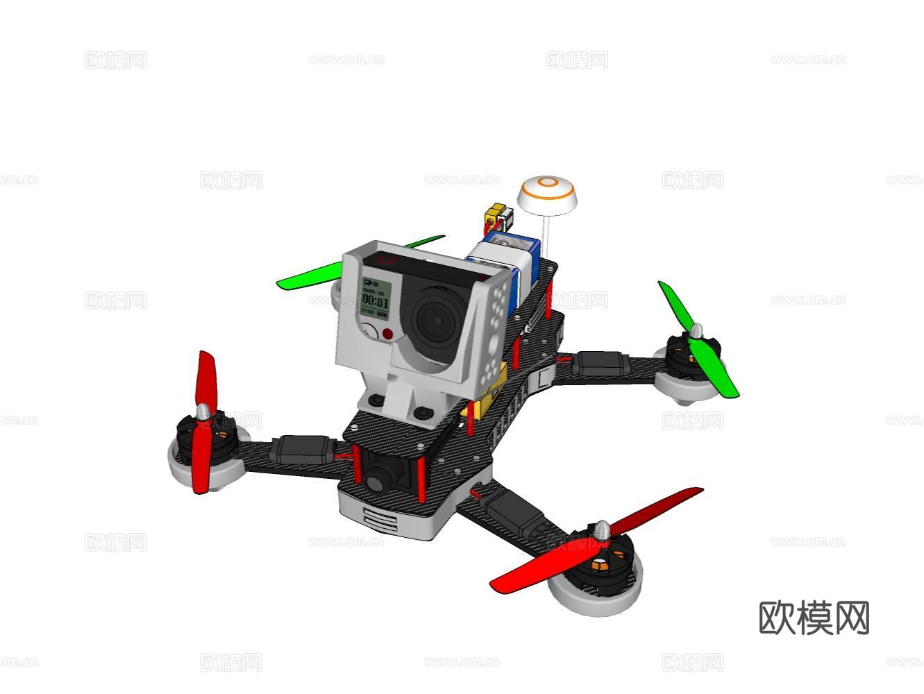 家居饰品灯具器材小品su模型