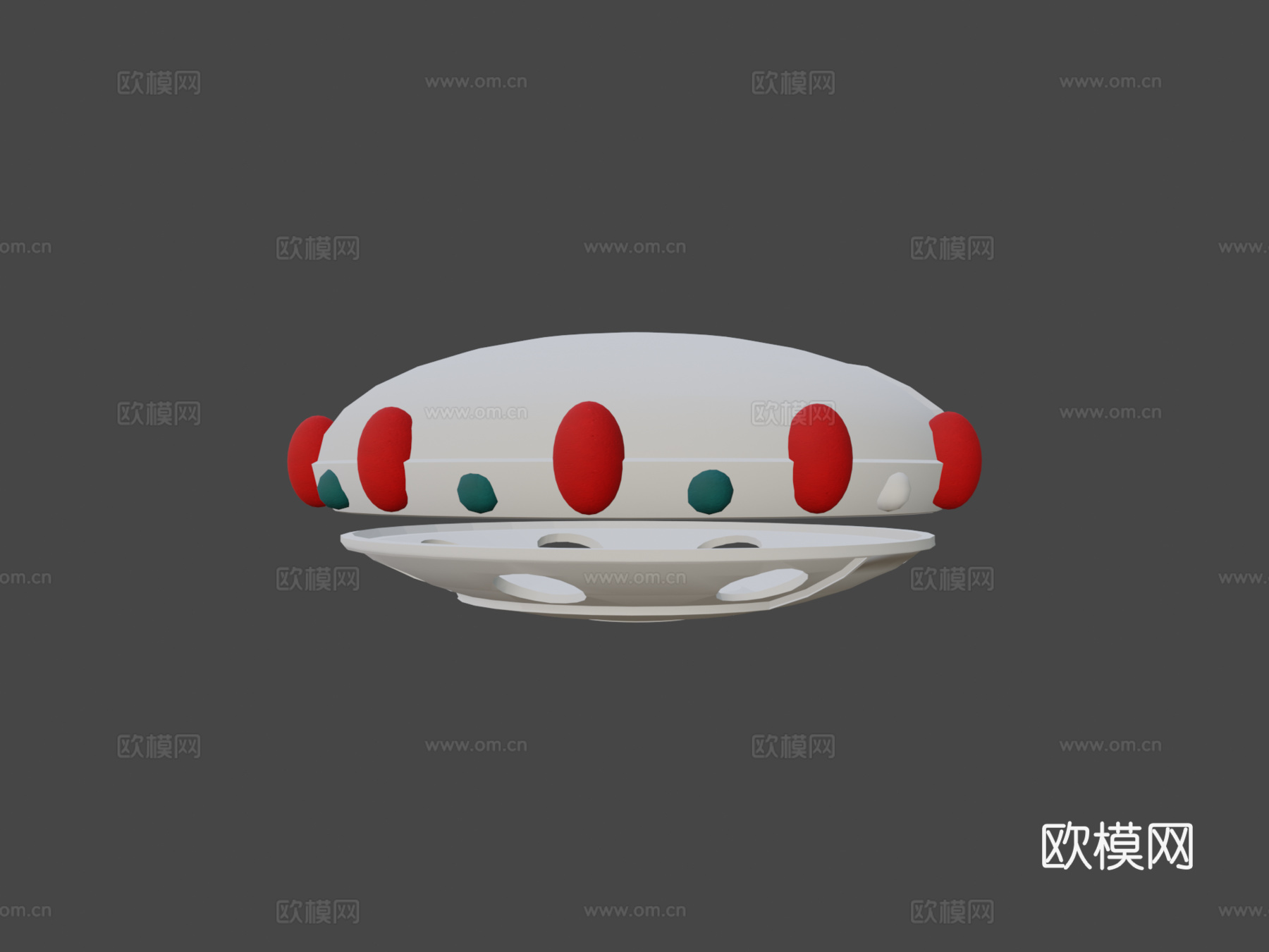 太空船3d模型下载（渲染图6）