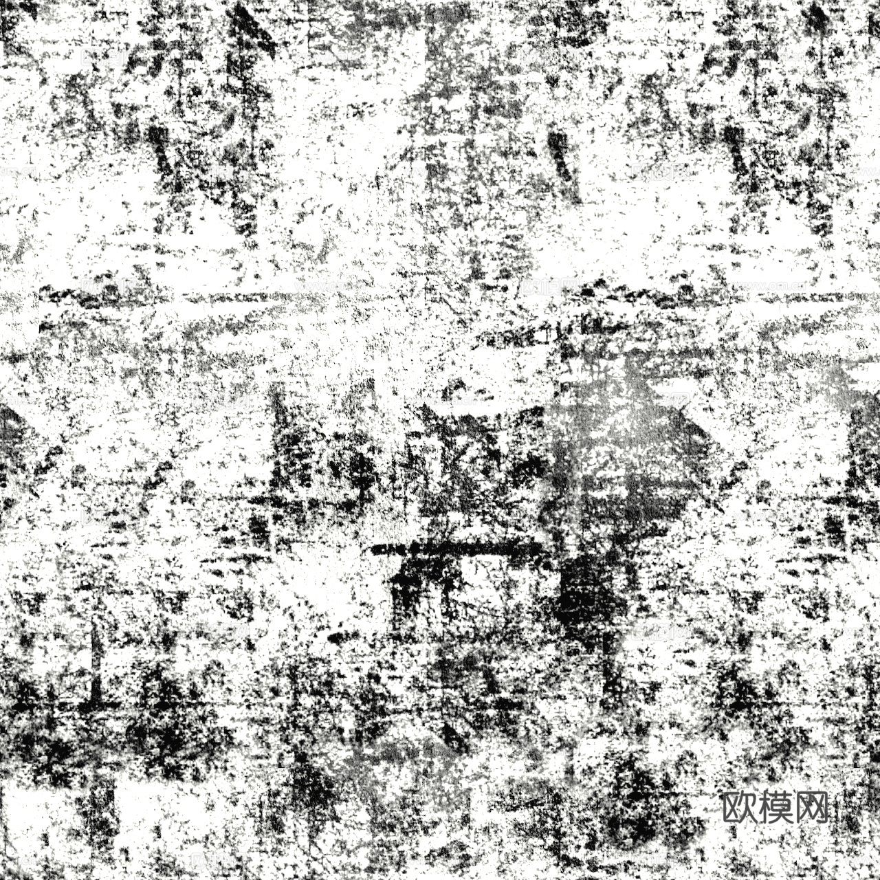 黑白遮罩通道黑白凹凸高光遮罩线条花纹纹理水泥做旧脏旧墙面下载