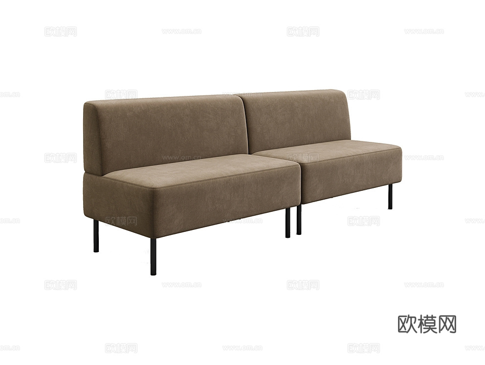 MEBELFORM 双人沙发3d模型下载（渲染图1）