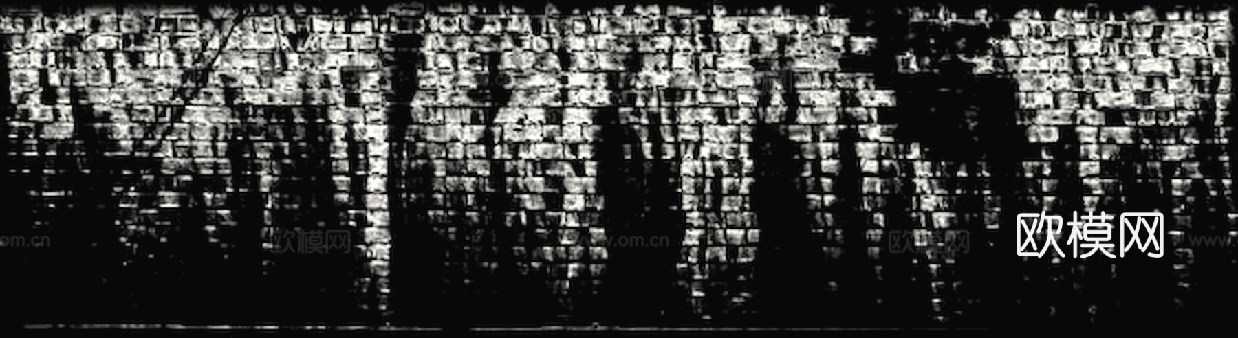 黑白遮罩通道黑白凹凸高光遮罩线条花纹纹理水泥做旧脏旧墙面下载