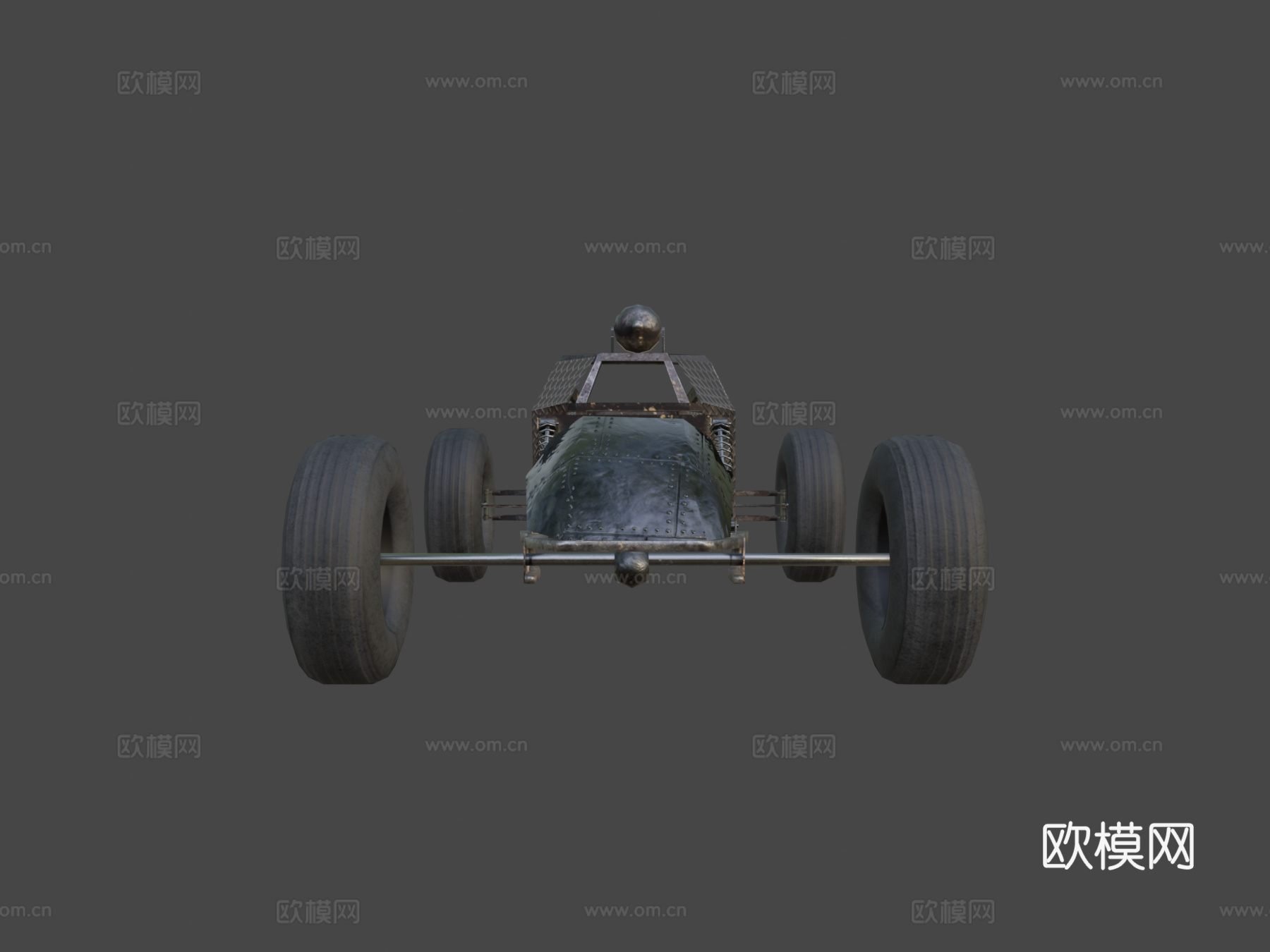 后末日越野车3d模型下载（渲染图6）