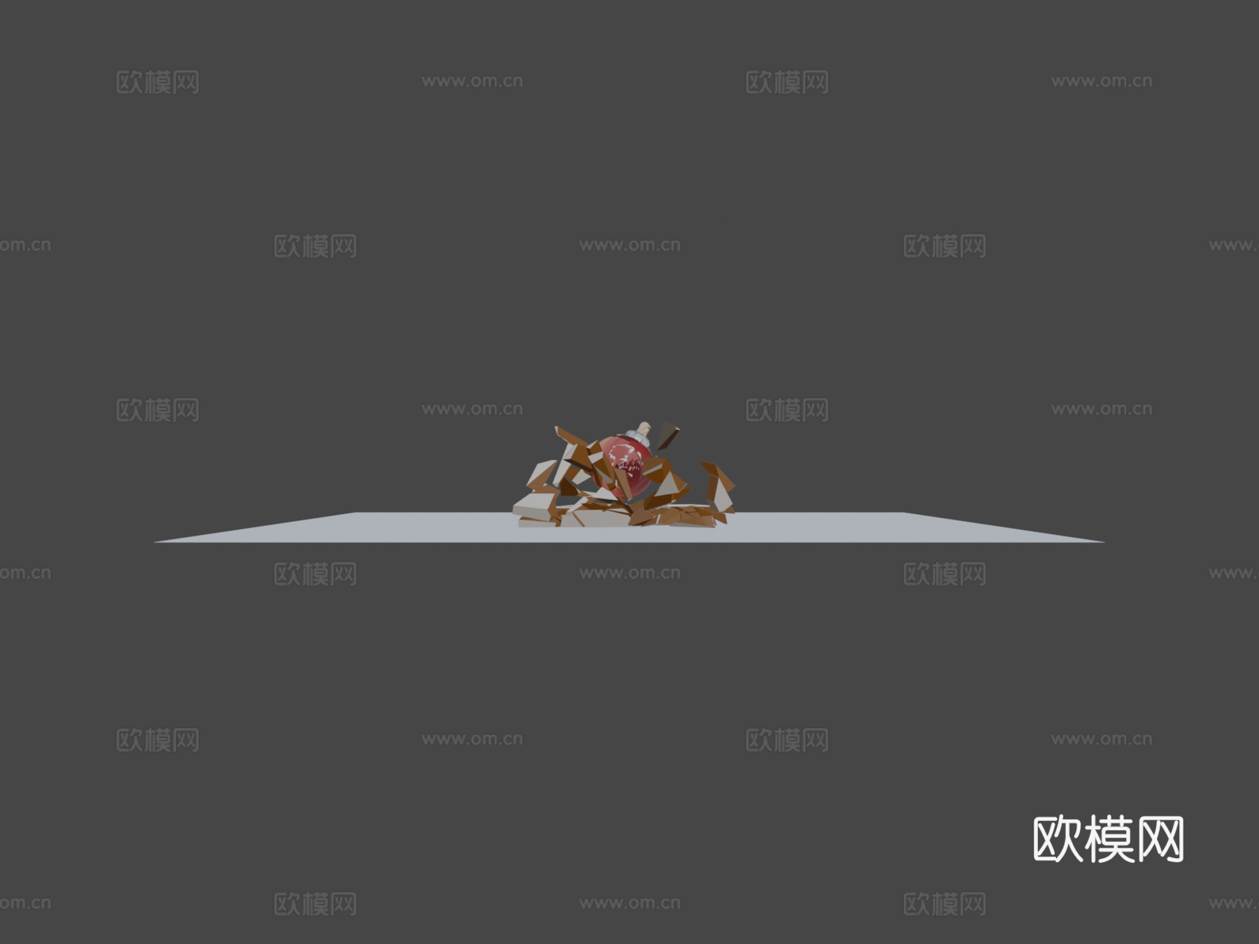 吉格斯炸弹3d模型下载（渲染图6）