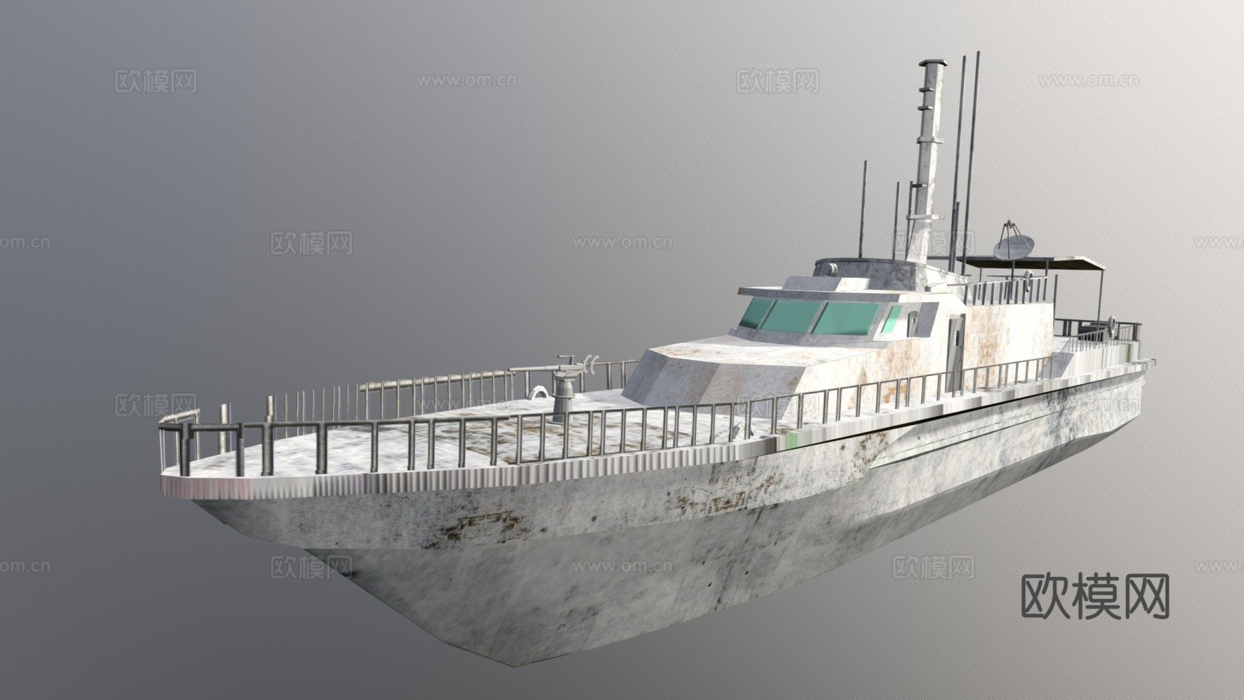 WELANG船3d模型下载（渲染图1）