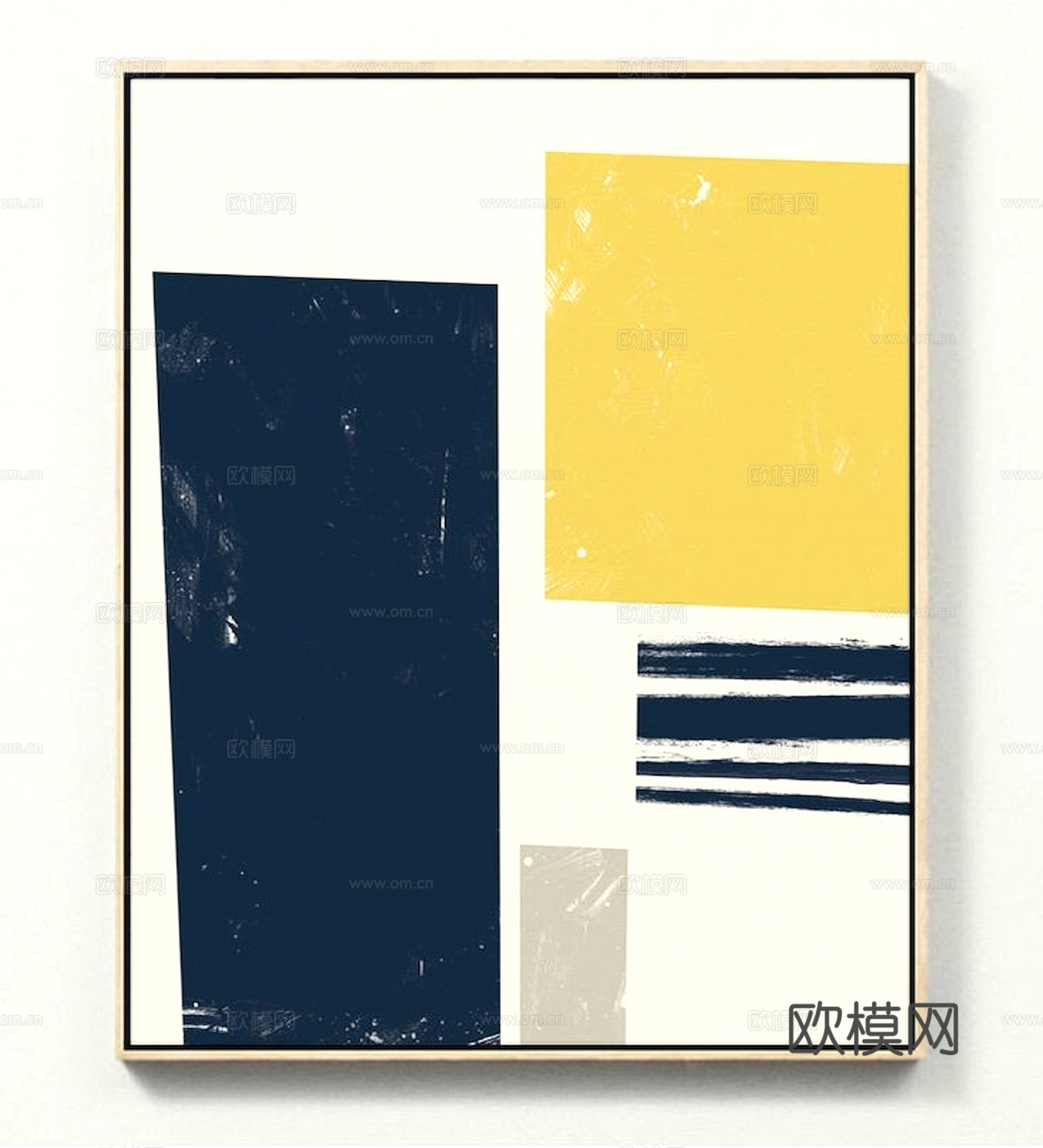 中式新中式挂画壁画水墨字画山水花鸟背景墙壁纸装饰画抽象画油画下载