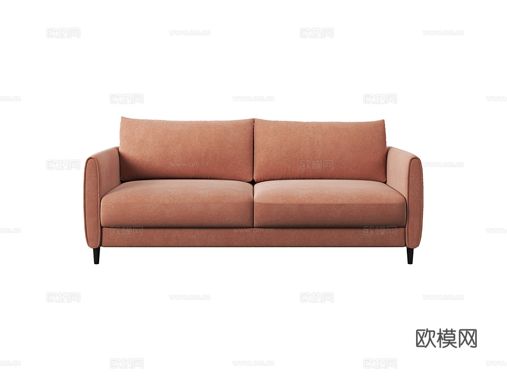 MEBELFORM 双人沙发3d模型下载（渲染图2）