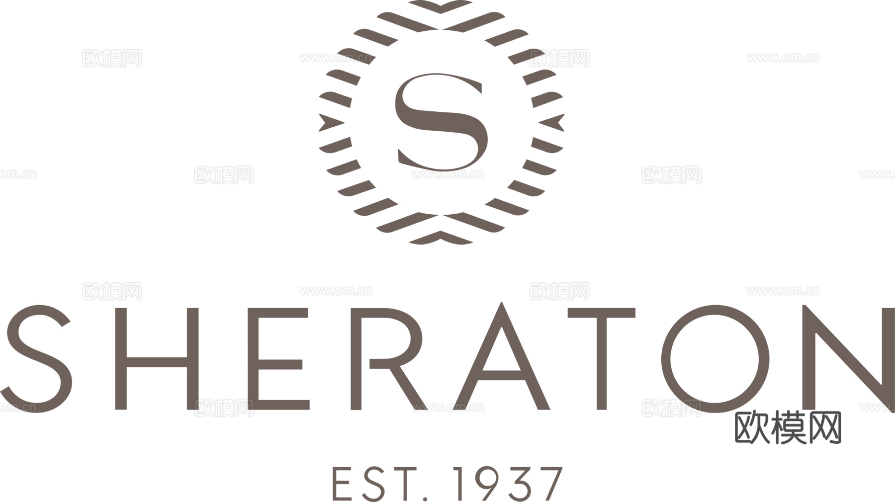 喜来登酒店，酒店旅馆logo