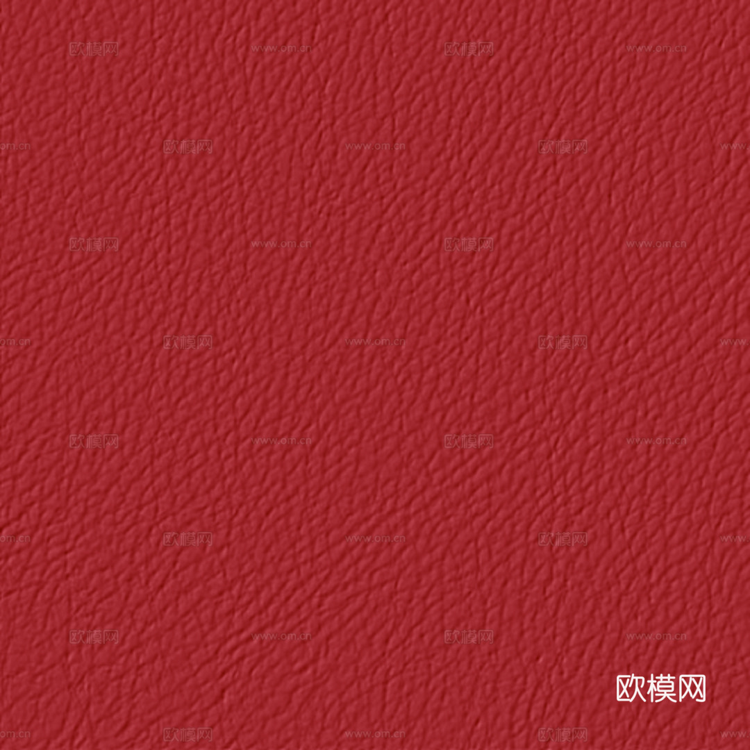 红色皮革