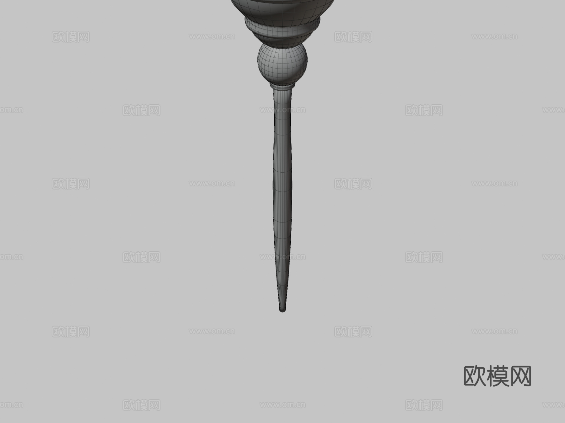 法师法杖3d模型下载（渲染图3）