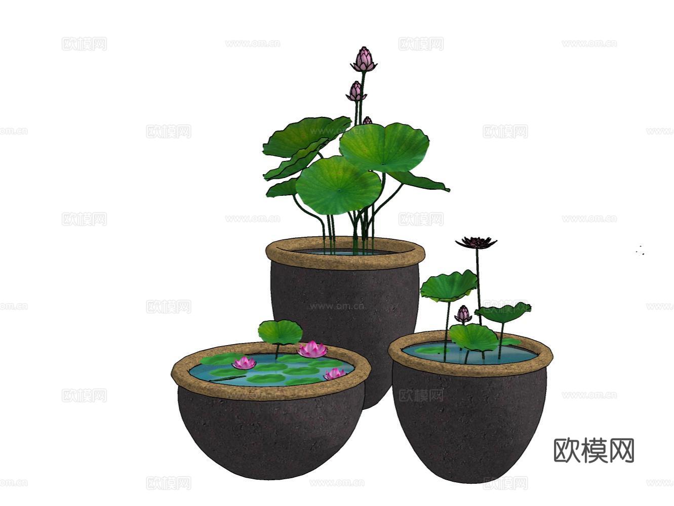 家居饰品灯具器材小品su模型下载（渲染图2）