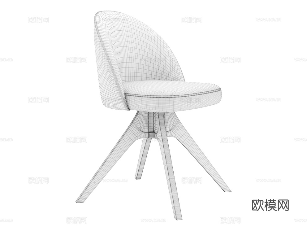 MEBELFORM 餐椅3d模型下载（渲染图3）