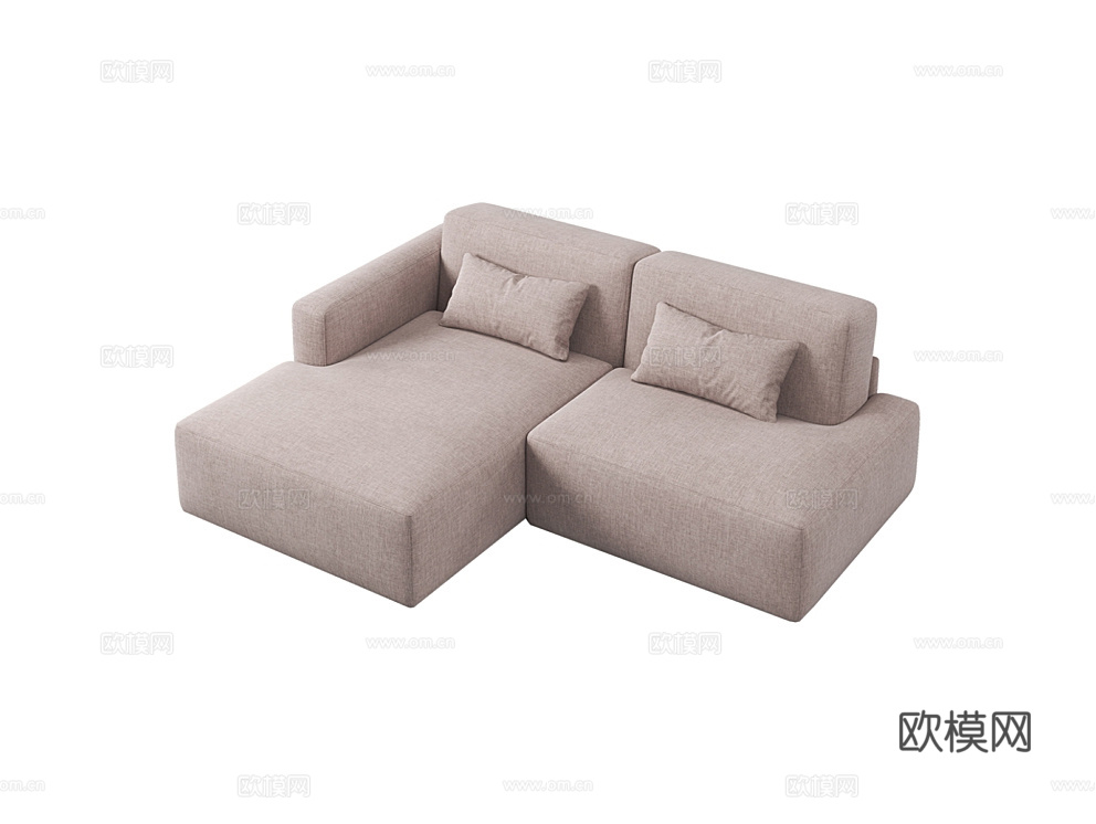 MEBELFORM 双人沙发3d模型下载（渲染图4）